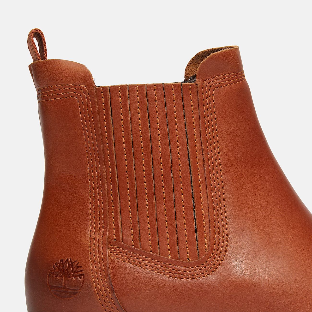 Timberland TIMBERLAND WOMEN'S 5.5 BRIMFIELD MID CHELSEA BOOT BROWN LTR Size US 5.5 / IT 35.5 - 7 Thumbnail