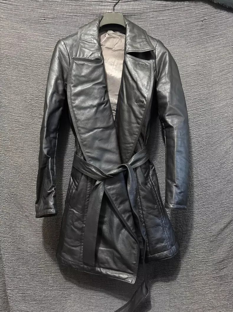 Julius Julius size:1 Dark Pioneer leather coat Size US S / EU 44-46 / 1 - 1 Thumbnail
