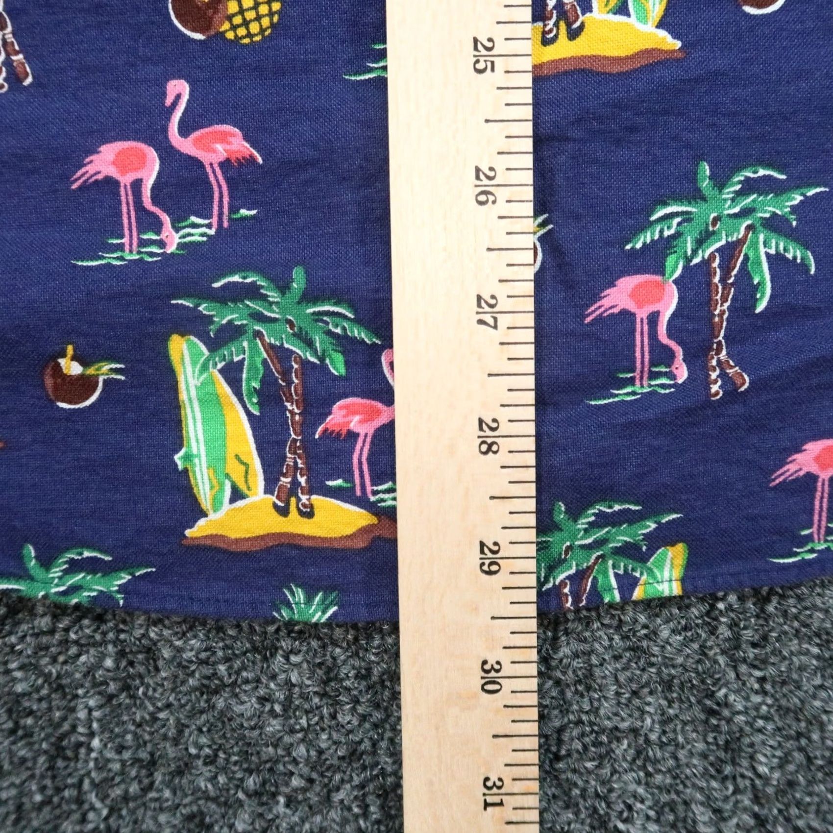 Ralph Lauren Ralph Lauren Shirt Men Large Blue Classic Button-Up Smoking Flamingo? Size US L / EU 52-54 / 3 - 7 Thumbnail