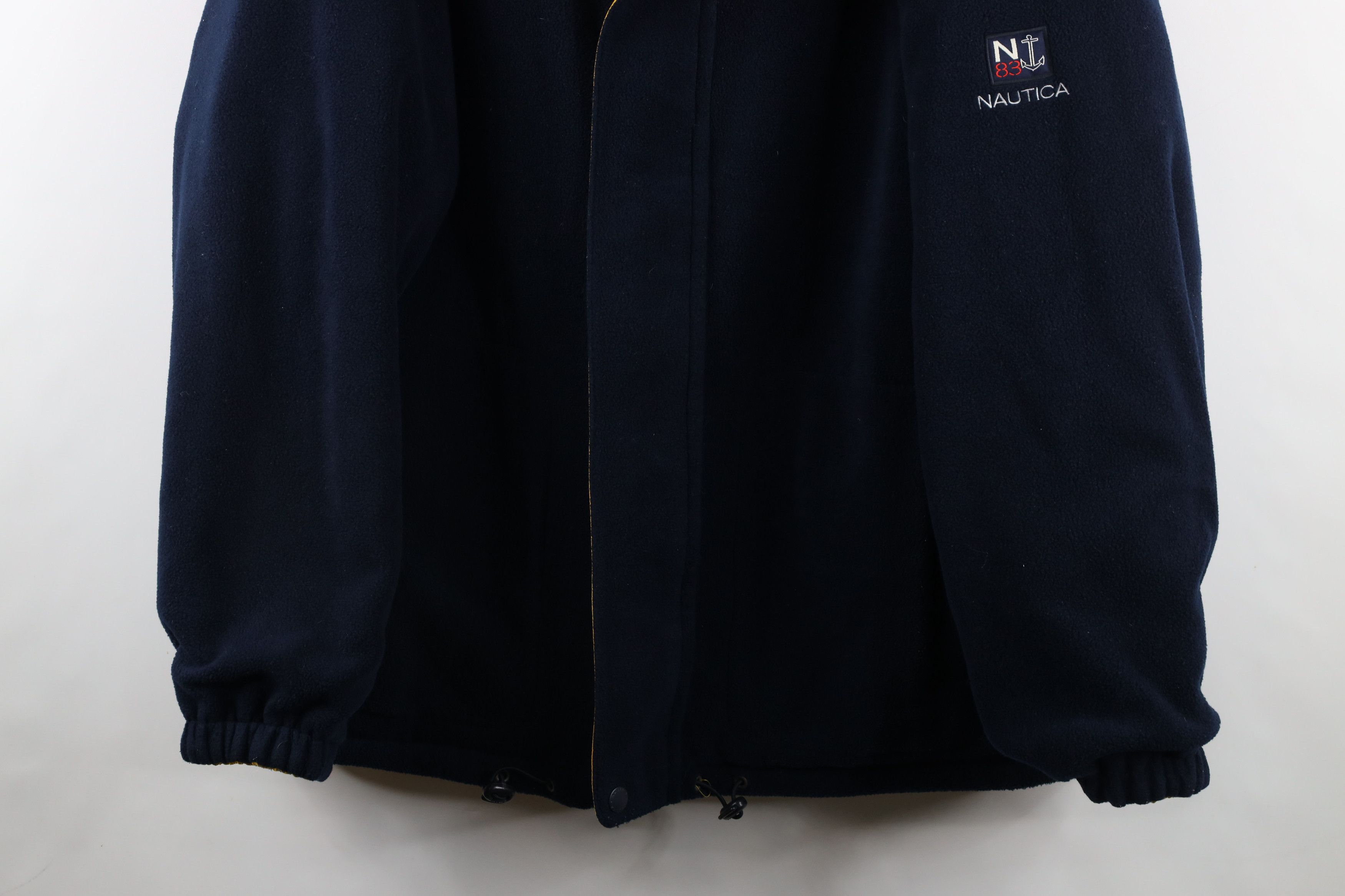 Nautica × Vintage Vintage 90s Nautica Reversible Hooded Sailing Jacket Coat Size US XL / EU 56 / 4 - 3 Thumbnail