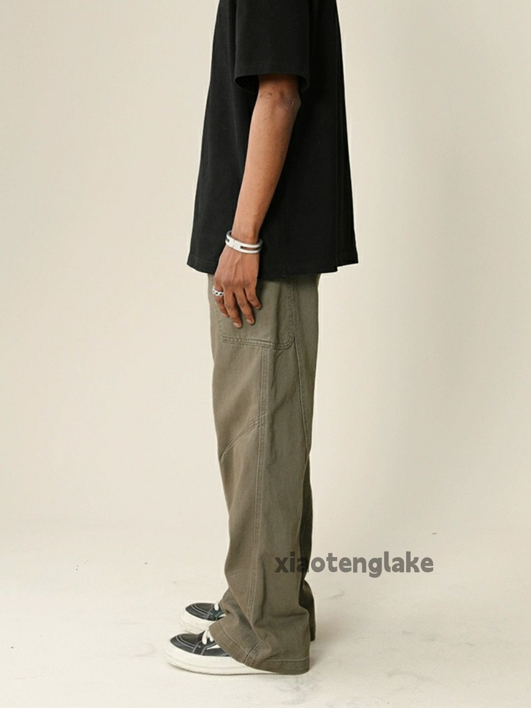 Designer × Japanese Brand × Vintage washed faded cleanfit workwear carpenter pants Size US 32 / EU 48 - 1 Thumbnail