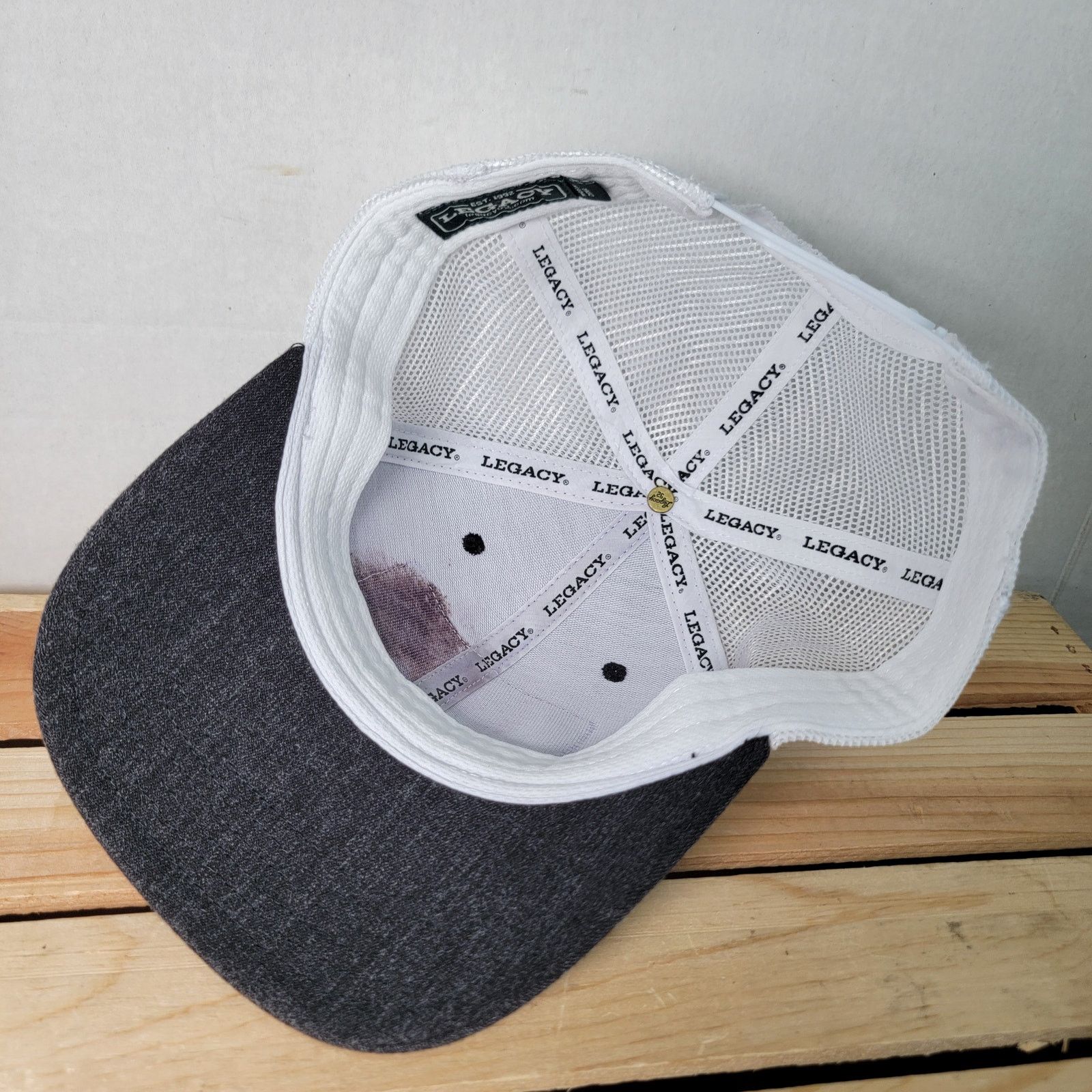 Other Legacy "Alaska 1959" B&W Snap Back Trucker Hat Size ONE SIZE - 6 Thumbnail