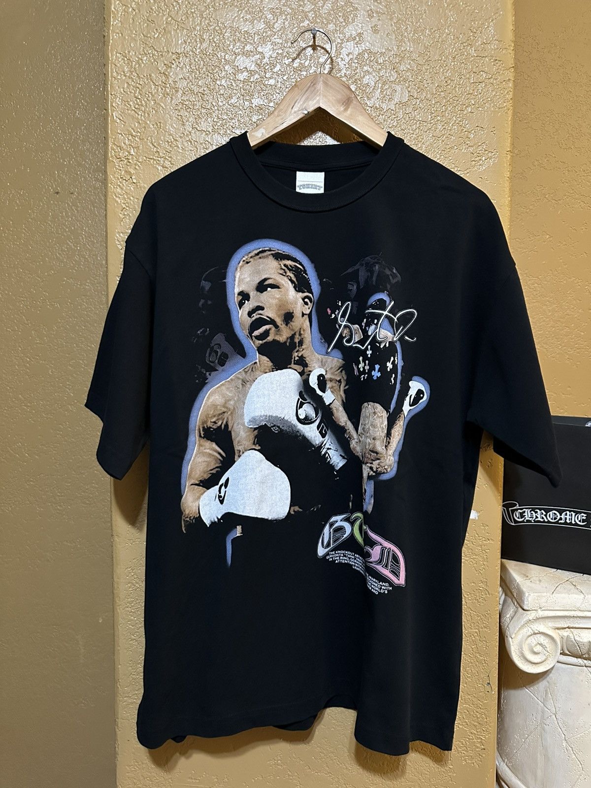 Vintage Gervonta Tank Davis Chrome Boxing tee xl Size US XL / EU 56 / 4 - 2 Thumbnail