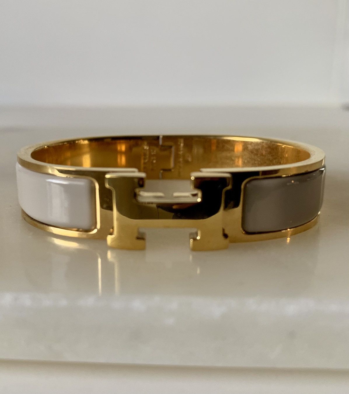 Hermes HERMÈS CLIC H BRACELET — AUTHENTIC Size ONE SIZE - 1 Thumbnail