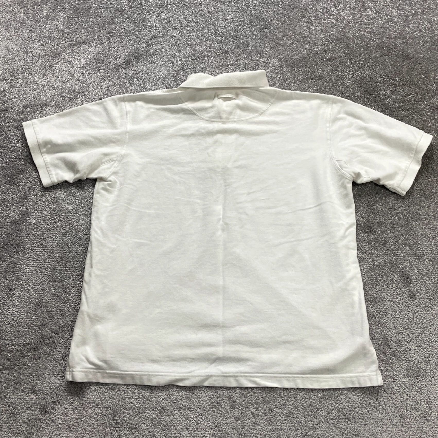 Vintage Columbia Polo Shirt Men Medium White Short Sleeve Active Golf Rugby Casual Mens Size US M / EU 48-50 / 2 - 2 Thumbnail