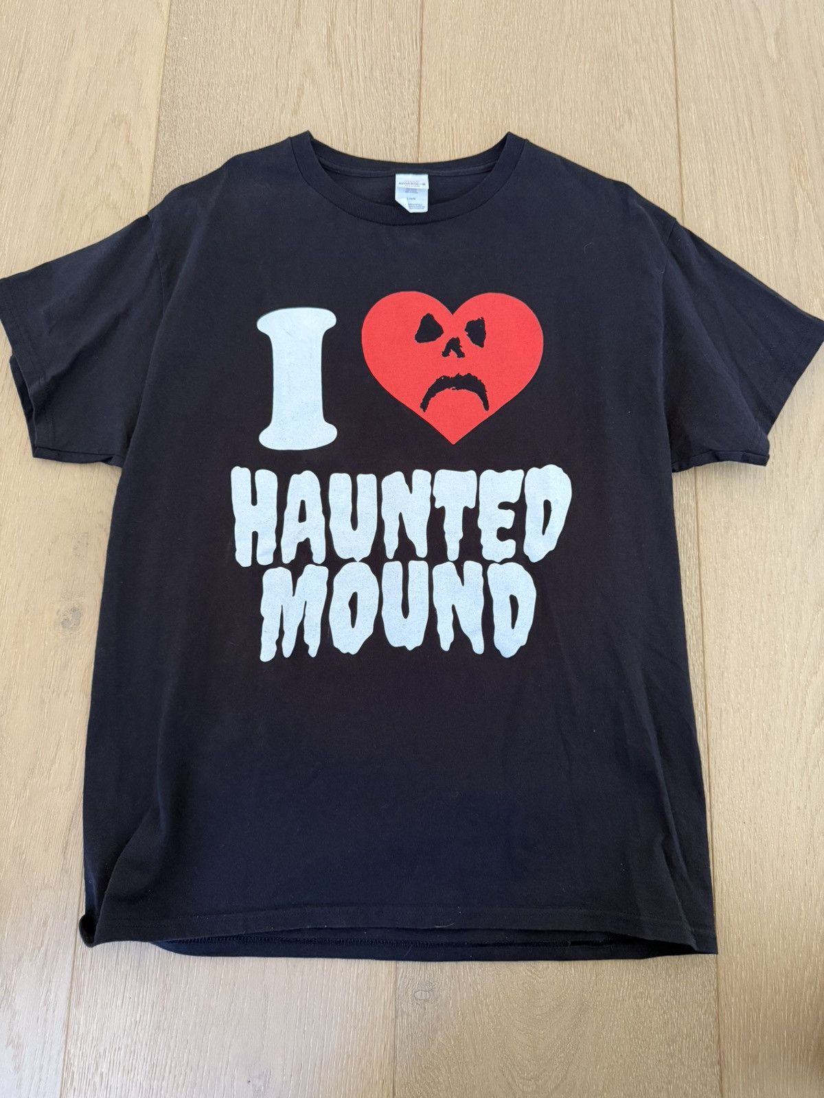 RARE 1ST EVER CONCERT “I ❤️ HAUNTED MOUND” SHIRT