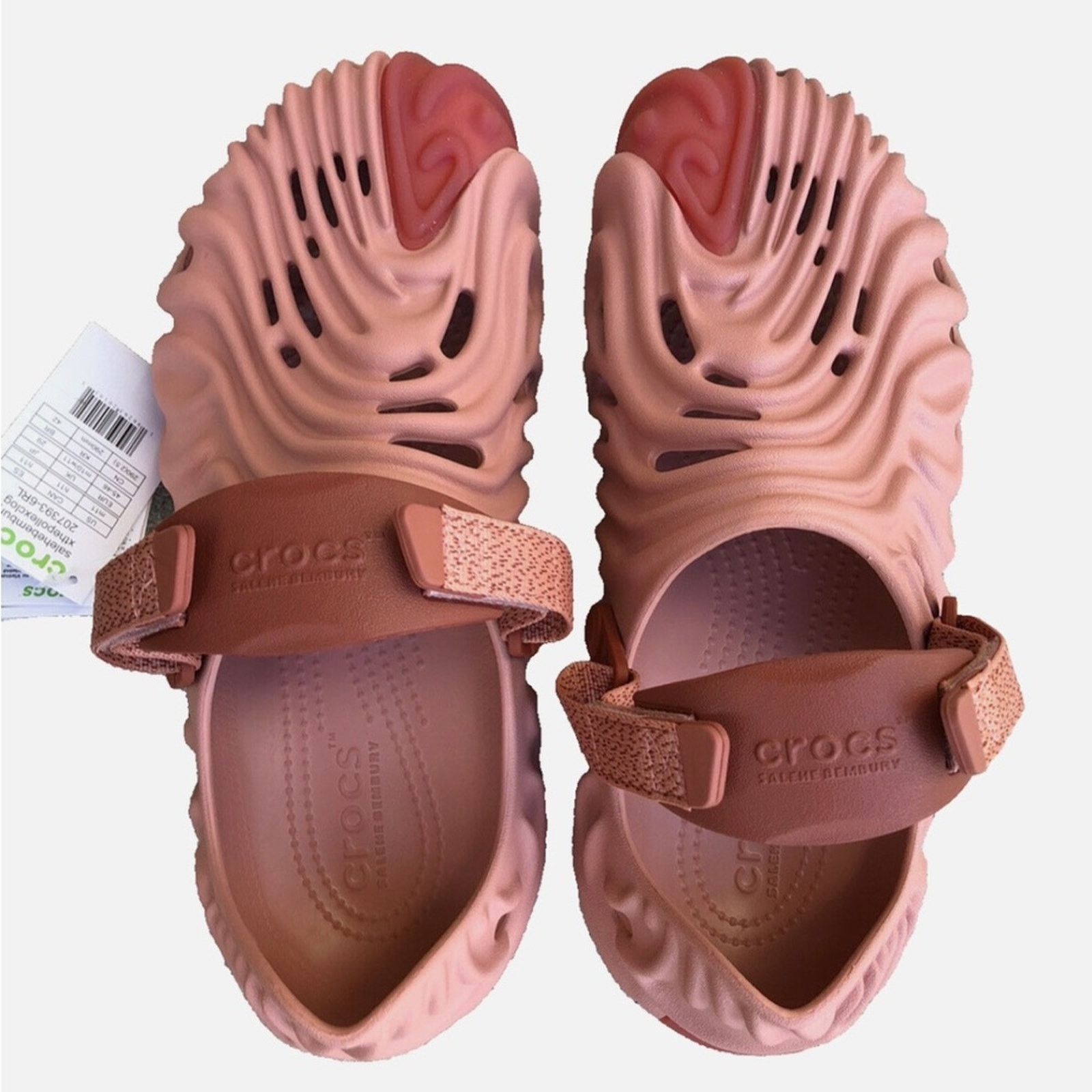 Crocs Crocs Pollex x Salehe Bembury Kuwata Pale Blush Men's 11 NEW Size US 11 / EU 44 - 2 Thumbnail