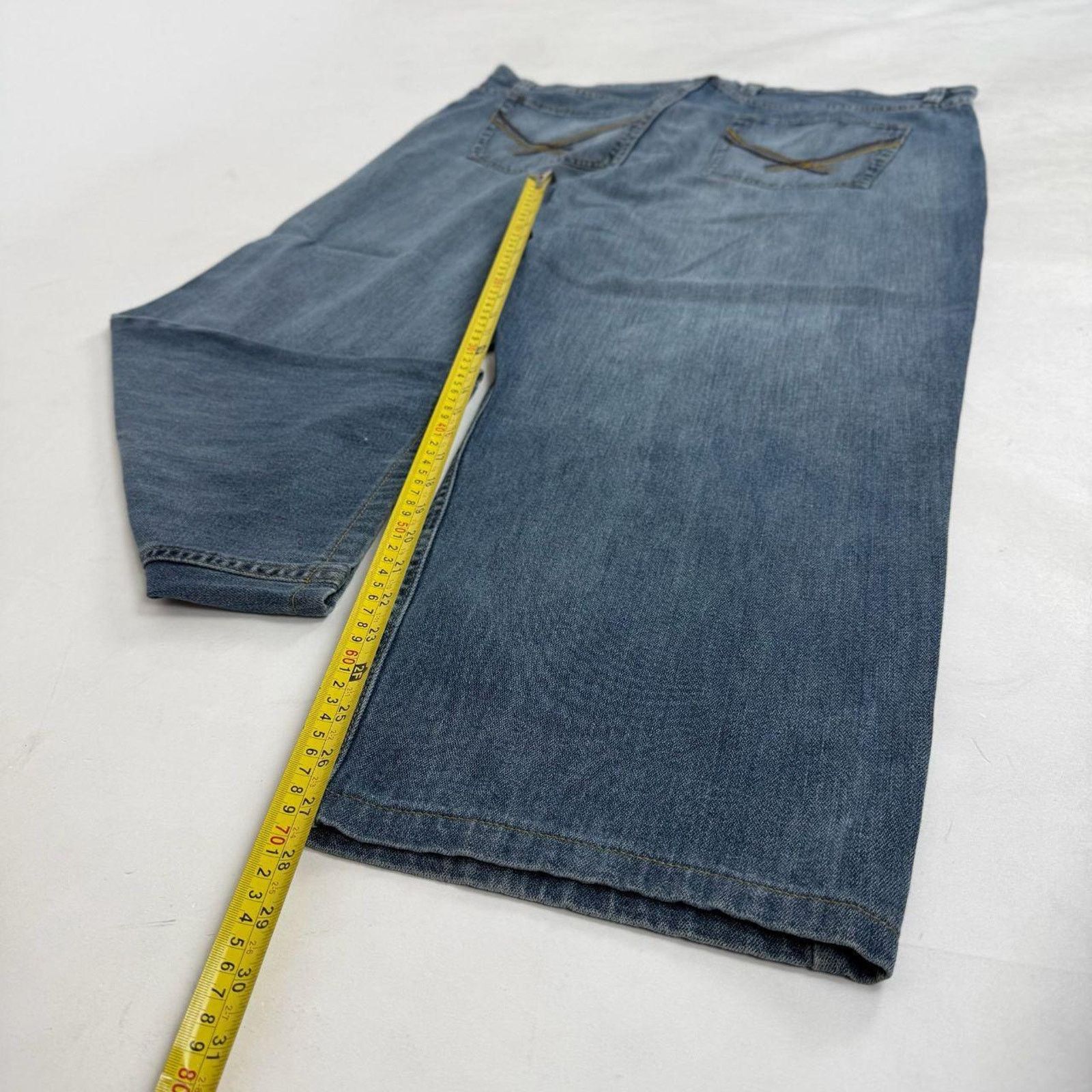 JNCO × Rocawear × Vintage Vintage y2k archive stonewash faded baggy skater rare jeans Size US 42 / EU 58 - 3 Thumbnail