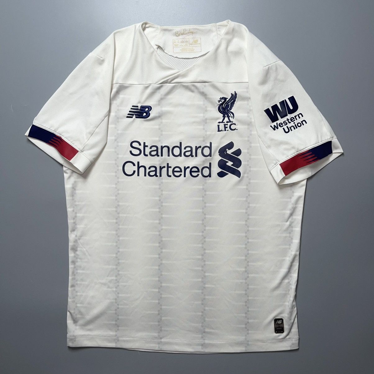 New Balance LIVERPOOL NEW BALANCE 2019/2020 SOCCER AWAY JERSEY #4 VIRGIL Size US M / EU 48-50 / 2 - 2 Thumbnail
