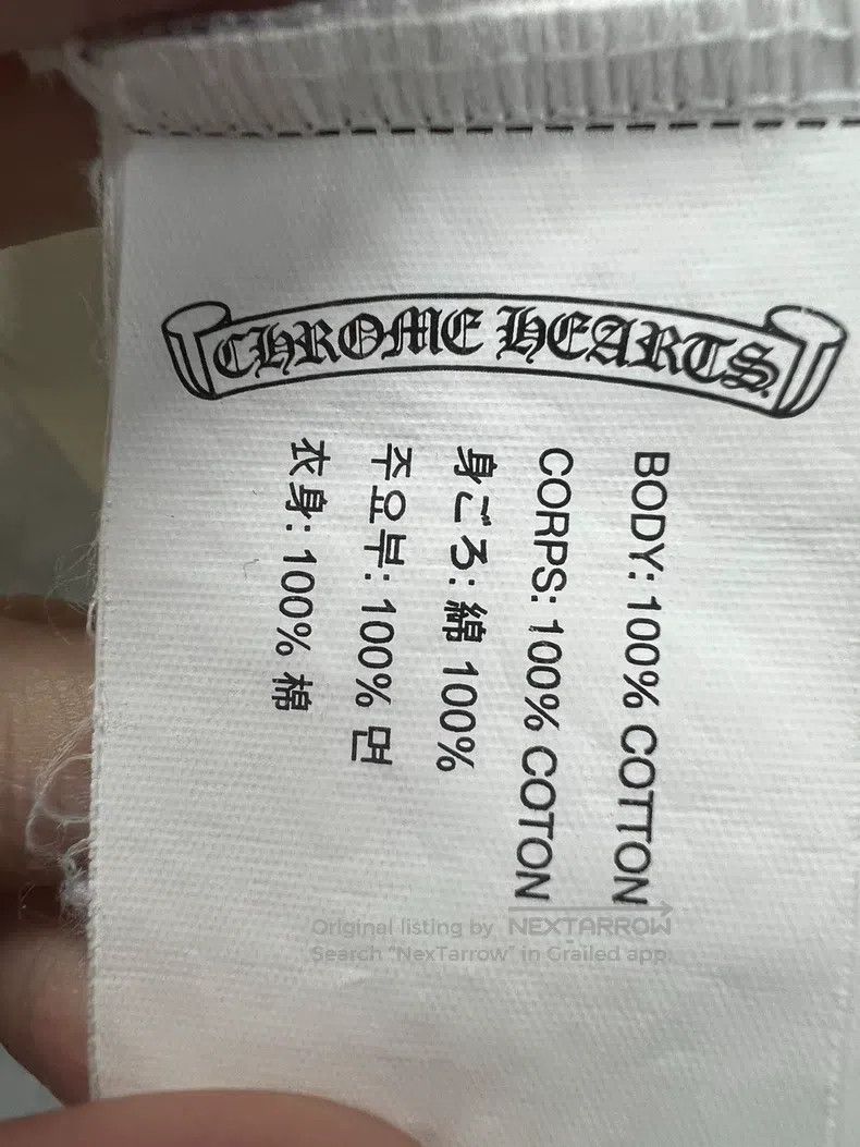 Chrome Hearts CHROME HEARTS Size M Short - sleeved t - shirt Size US M / EU 48-50 / 2 - 5 Thumbnail