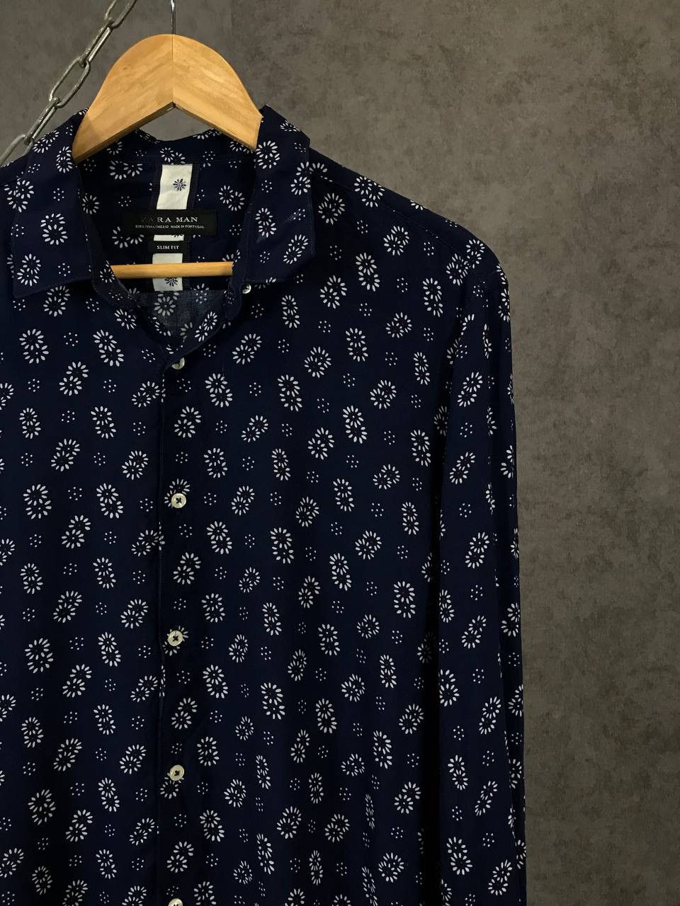 Zara Zara Man crazy monogram shirt Size US L / EU 52-54 / 3 - 2 Thumbnail