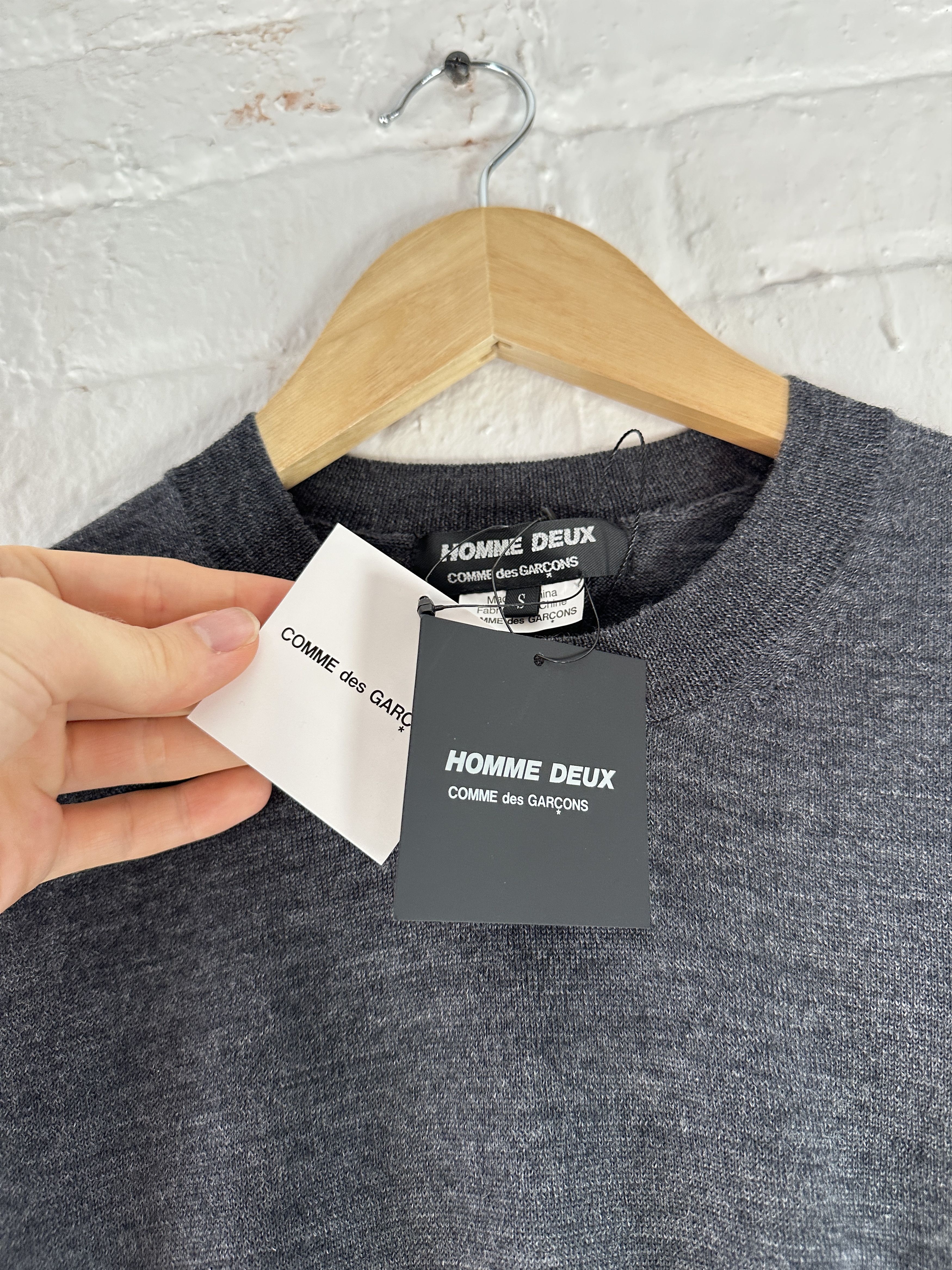 Comme des Garcons Comme des Garcons Homme Deux Strong Will Sweater Size US S / EU 44-46 / 1 - 3 Thumbnail