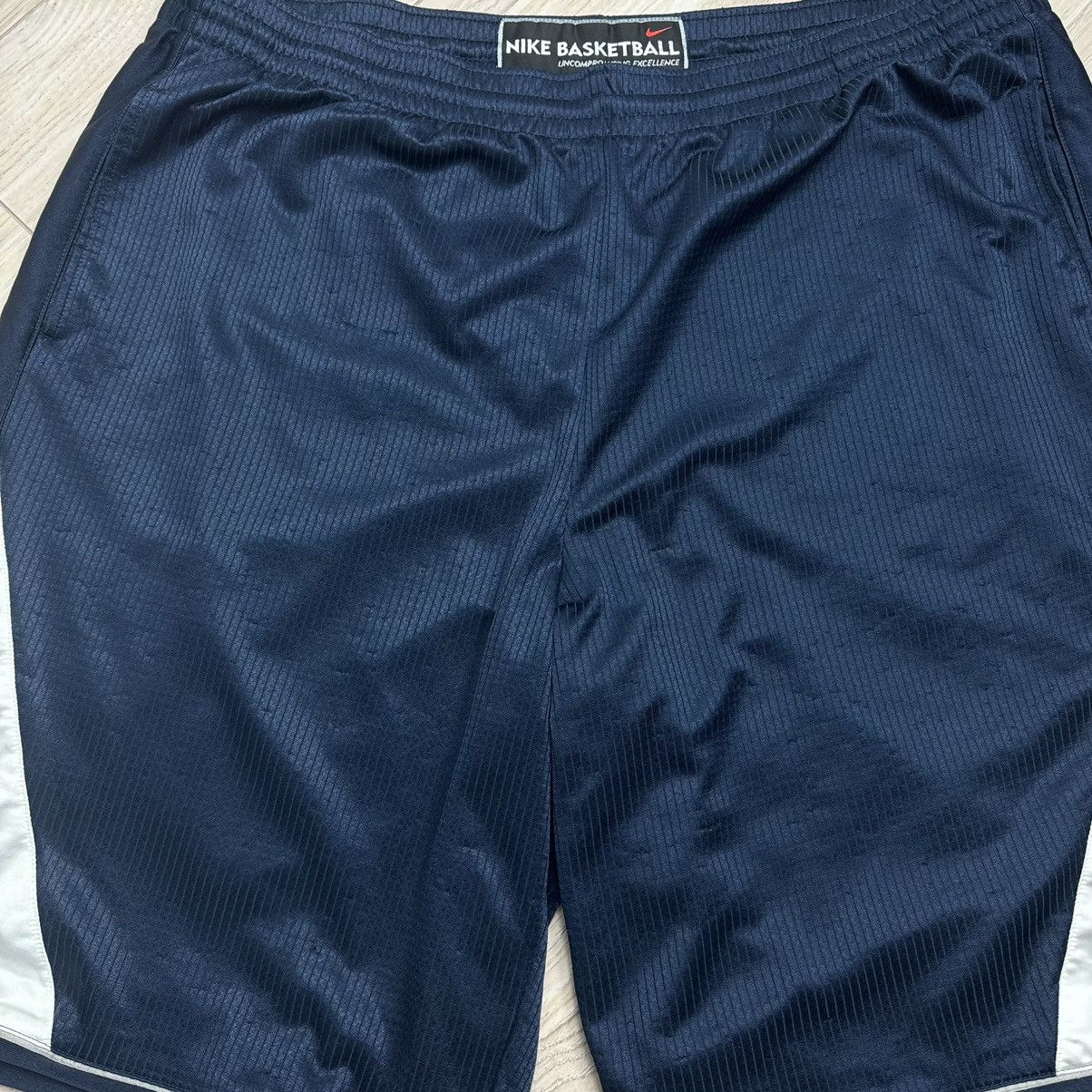 Nike Vintage Y2K Nike Basketball Shorts Navy Size US 38 / EU 54 - 8 Thumbnail