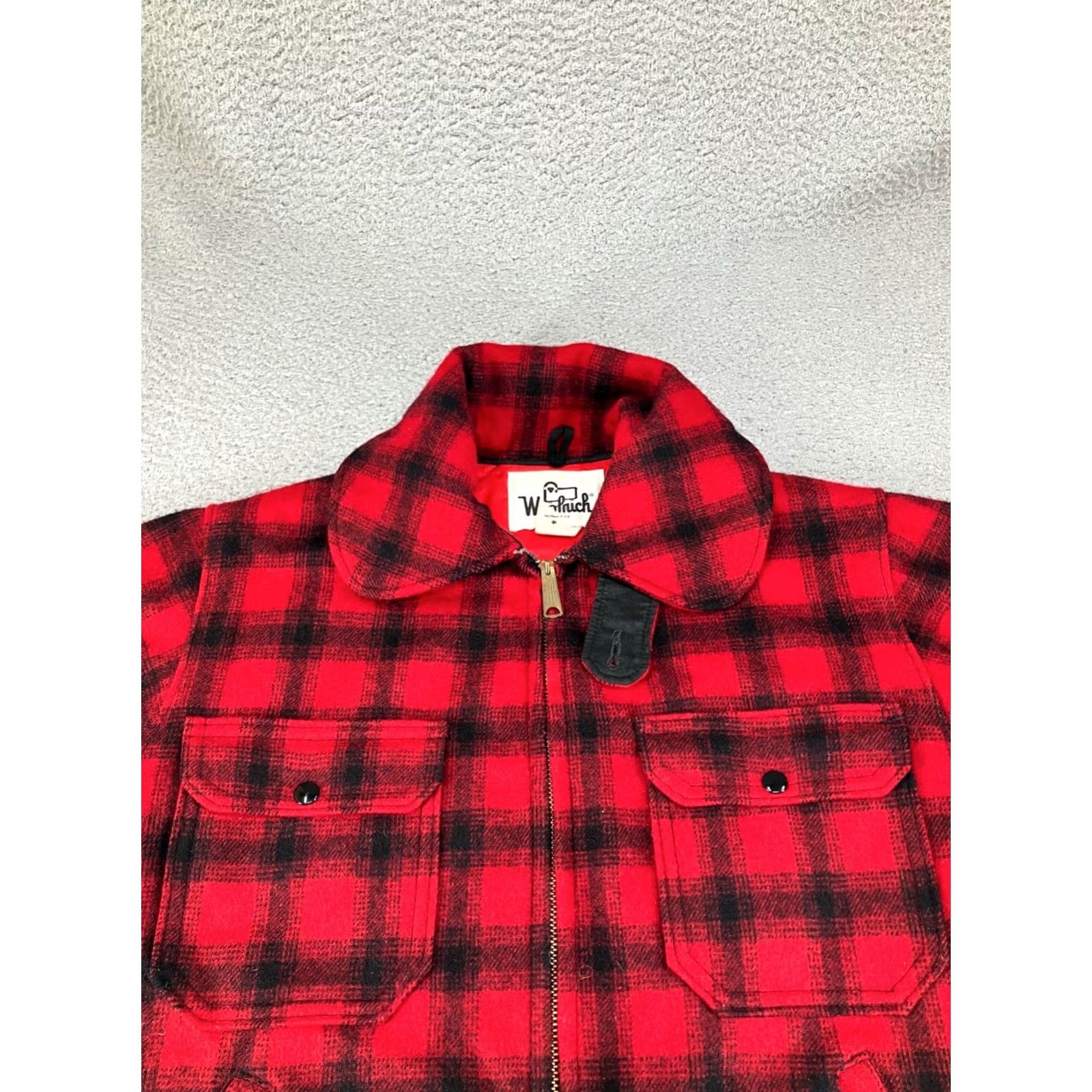 Vintage Vintage Woolrich Jacket Men 40 Red Buffalo Plaid Quilt Lined Hunting Heavyweight Size US XXS / EU 40 - 4 Thumbnail