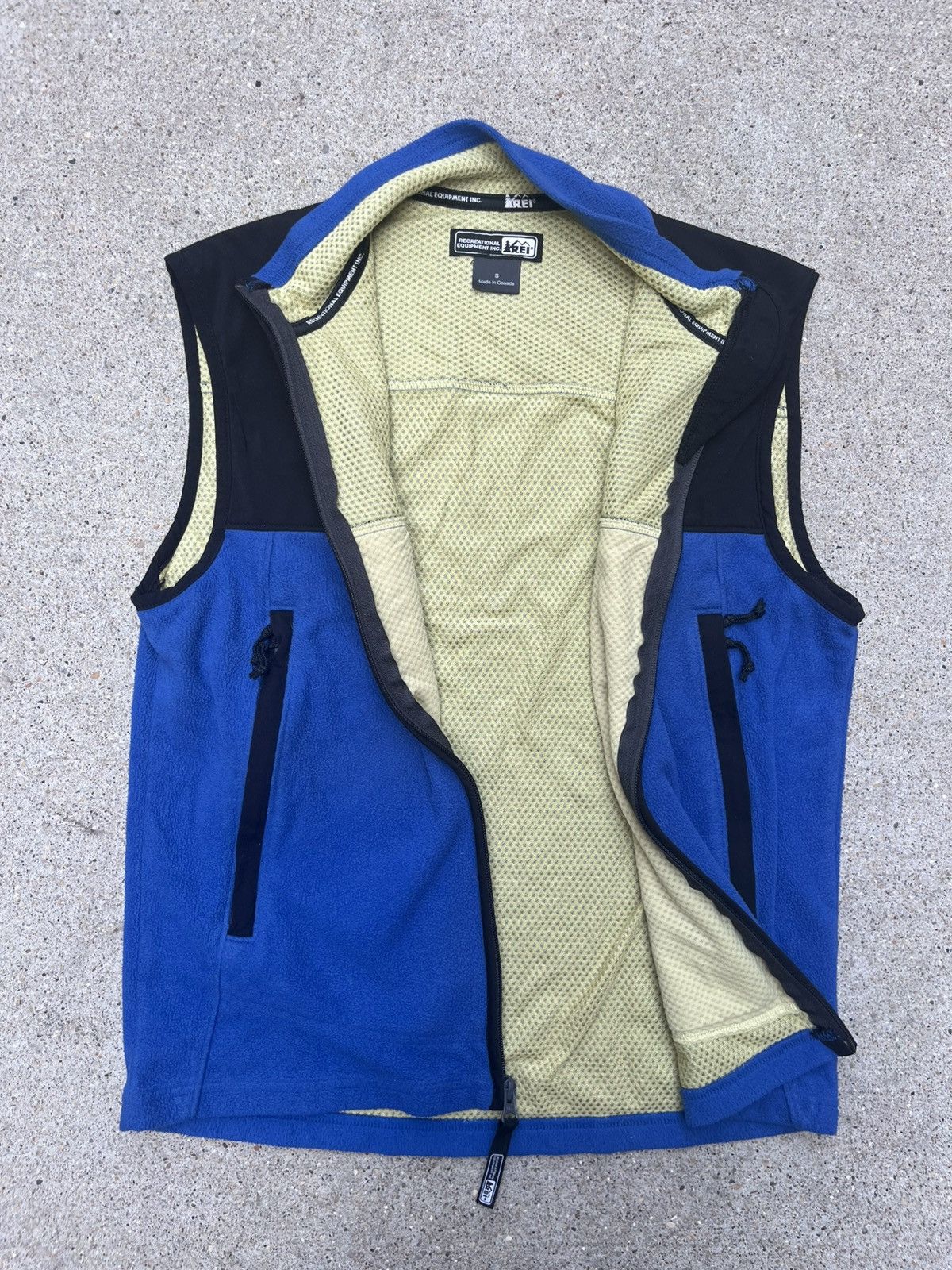 Rei × Vintage Y2K REI Blue Fleece Vest Size US S / EU 44-46 / 1 - 3 Thumbnail