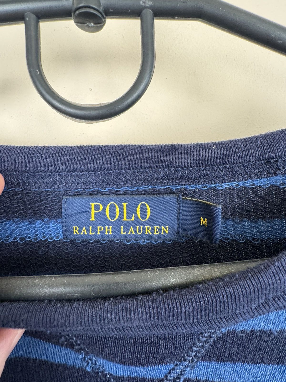 Polo Ralph Lauren Ralph Lauren Sweater Knitwear Sweatshirt M Striped Blue Size US M / EU 48-50 / 2 - 16 Thumbnail
