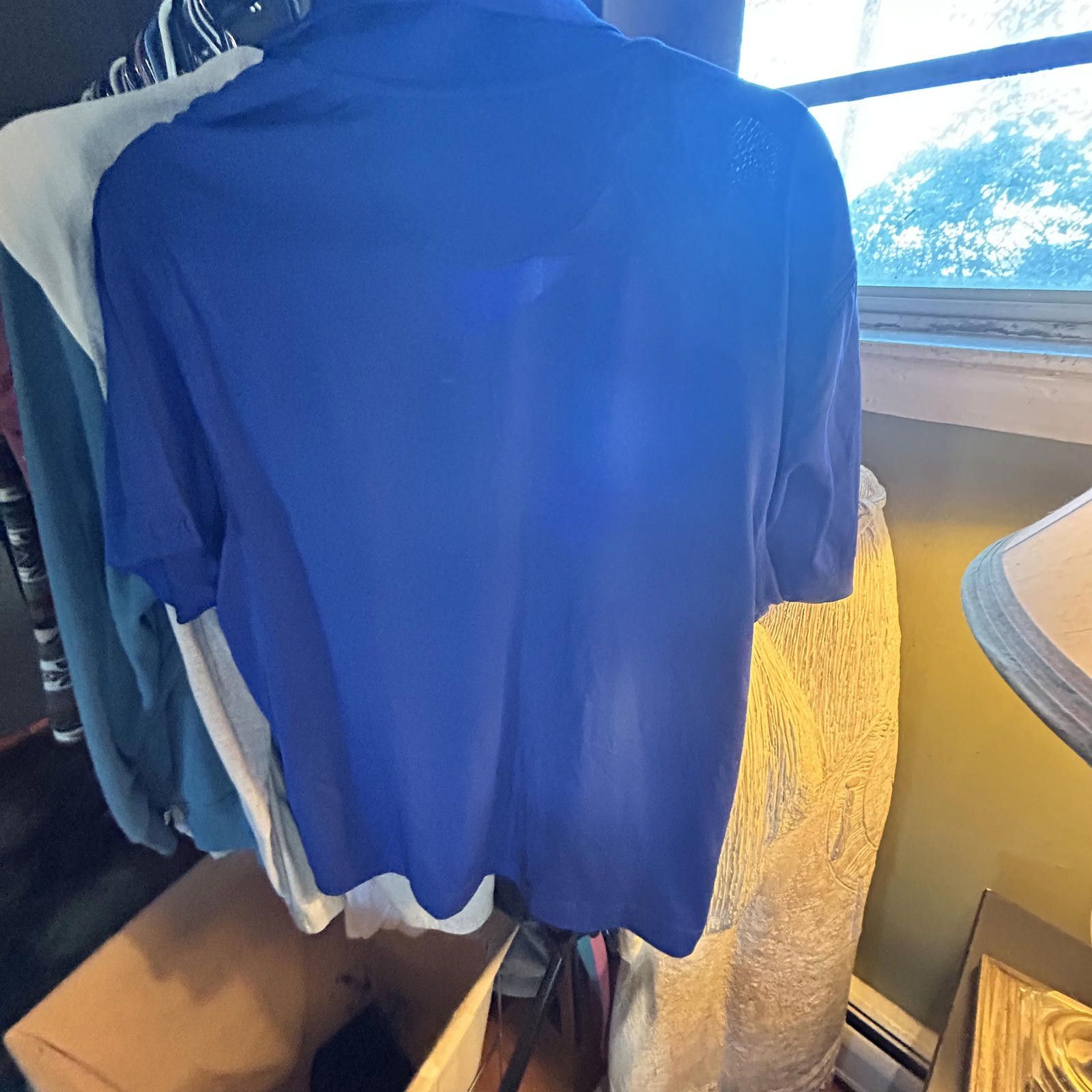 Cutter & Buck Men's Blue Cutter & Buck DryTec Polo Shirt - Stay Cool Kids Size ONE SIZE - 3 Thumbnail