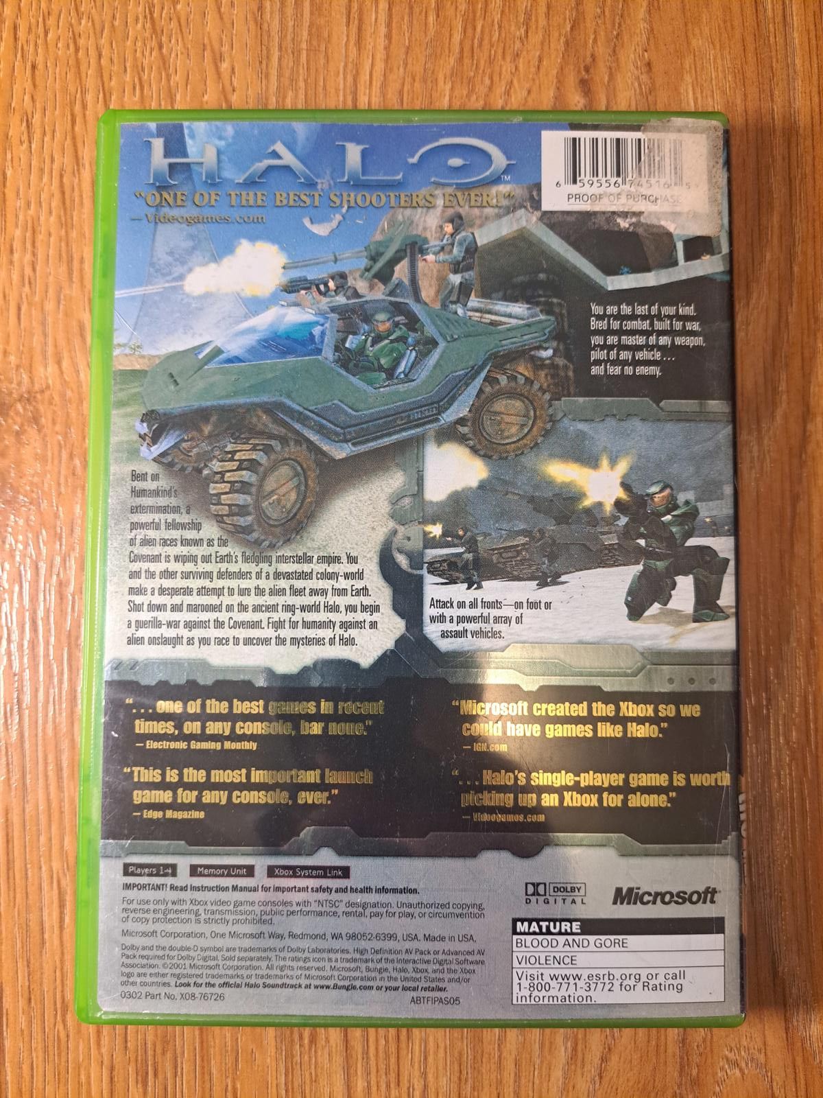 Microsoft Halo 1 Xbox Game of the Year COMPLETE Great Condition Size ONE SIZE - 2 Thumbnail