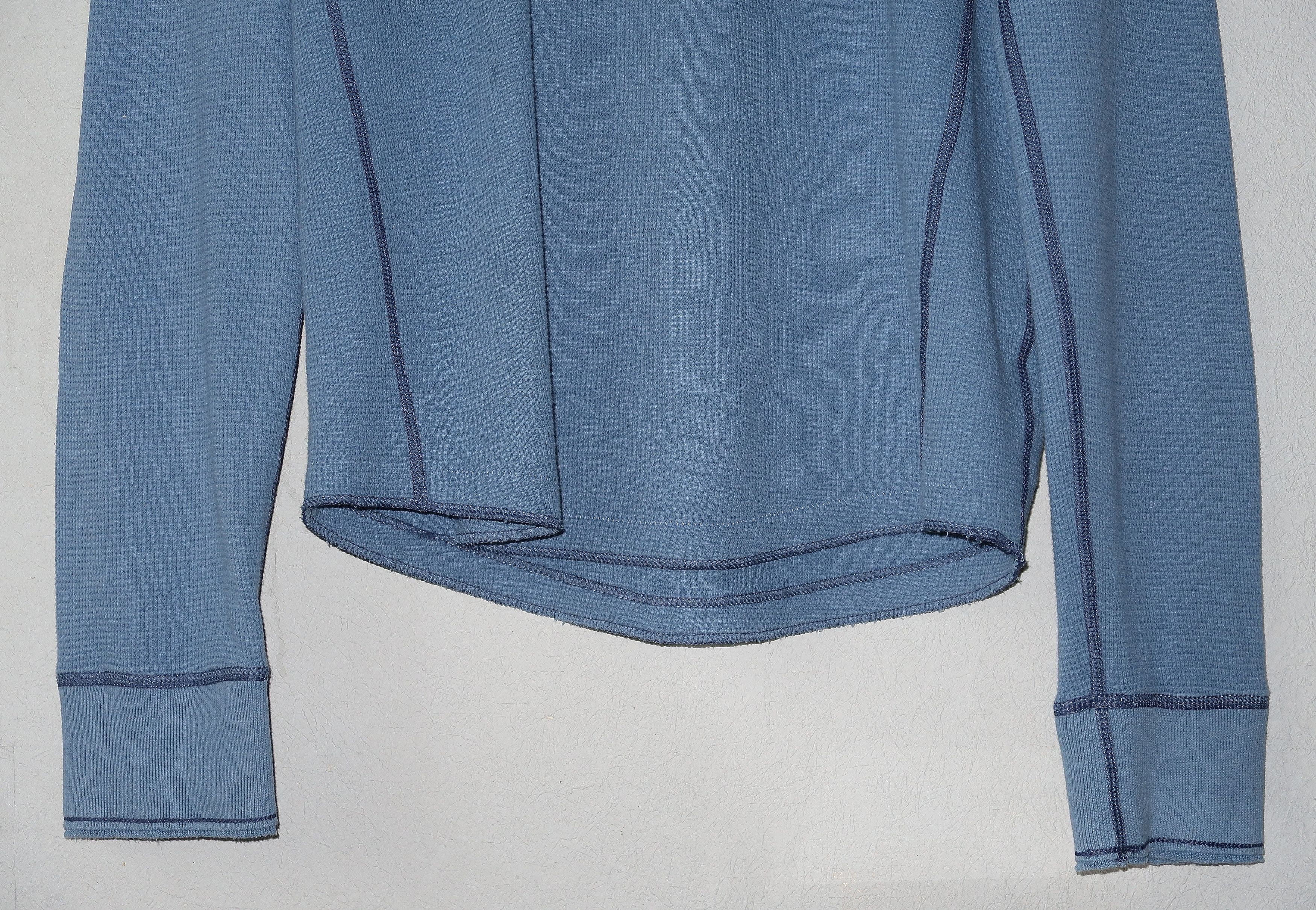Abercrombie & Fitch Blue Slightly Distressed Oversized Sweatshirt Y2K Size US M / EU 48-50 / 2 - 8 Thumbnail