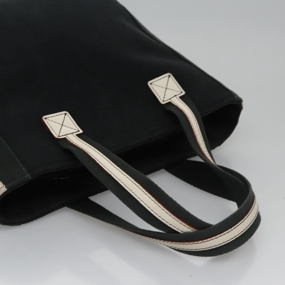 Burberry Burberry Tote Bag Canvas Black Size ONE SIZE - 7 Thumbnail