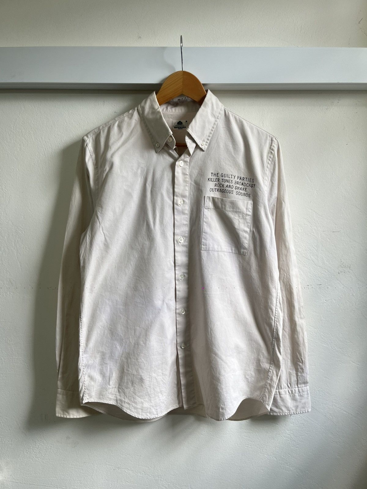 Wacko Maria Vintage Wacko Maria Killer Tunes Broadcast Shirt Size US M / EU 48-50 / 2 - 3 Thumbnail