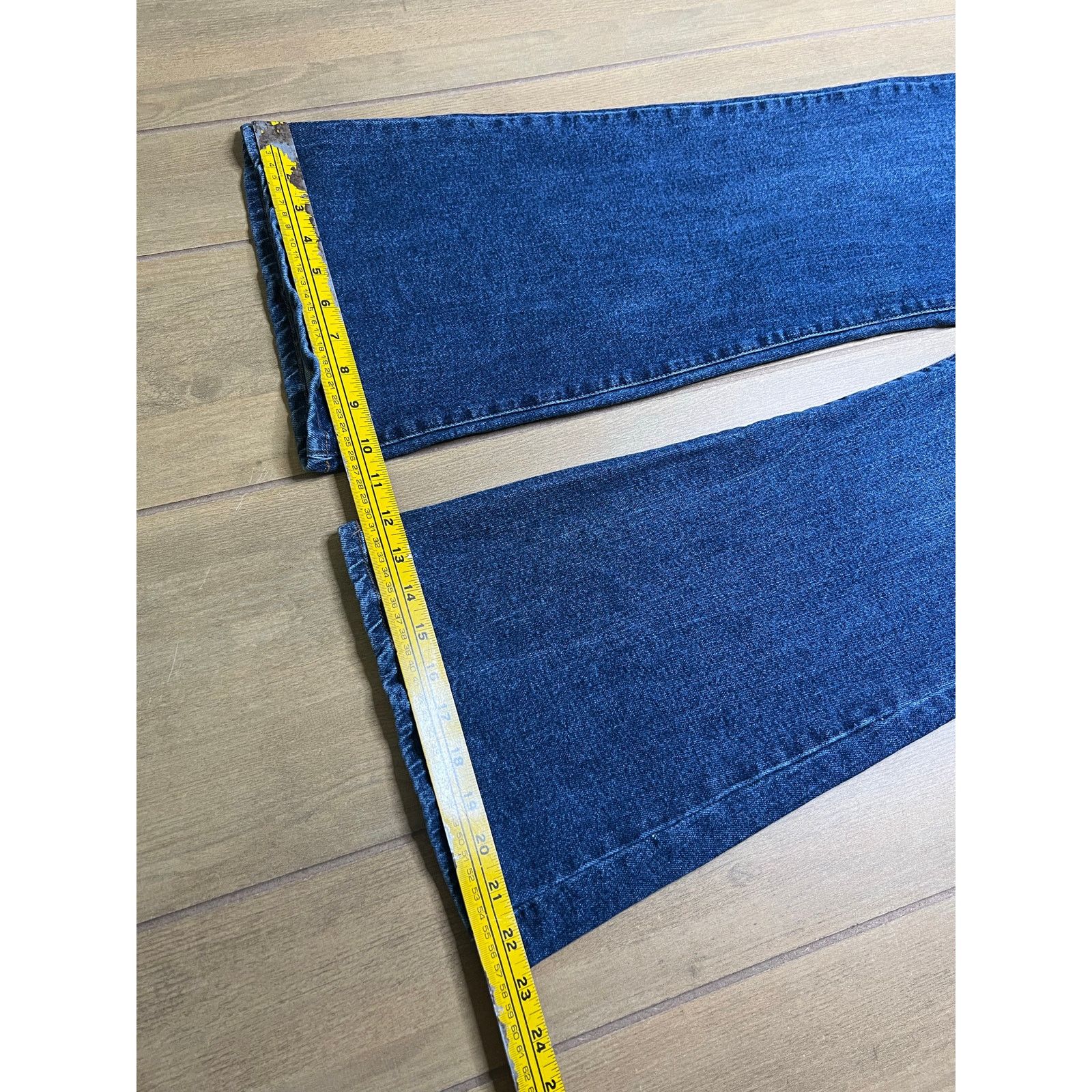 Rsq RSQ High Rise Flare Jeans Womens Size 27 Blue Stretch Denim Size 27" / US 4 / IT 40 - 10 Thumbnail
