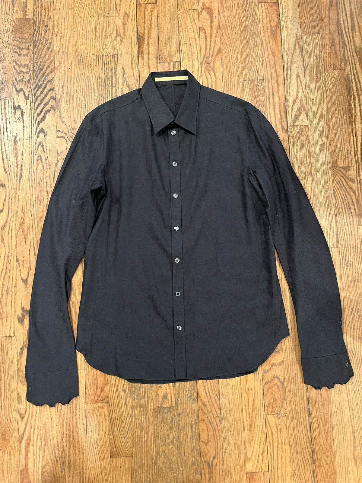 image of Carol Christian Poell Carol Christian Poel Gloved Shirt in Black, Men's (Size Large)