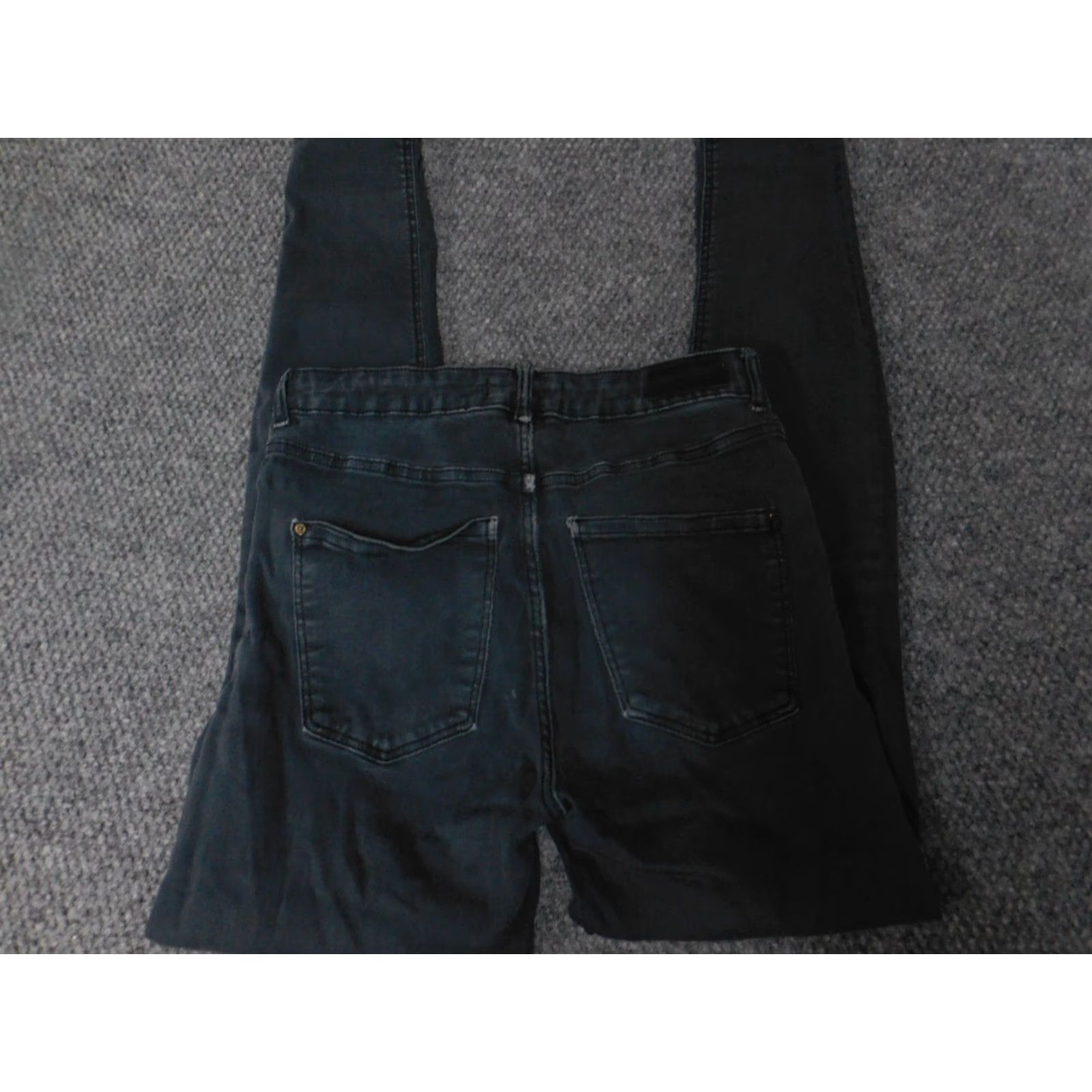 Mango Mango Jeans Womens 8 Blue Skinny High Waist Denim Zip Pockets Regular 29in Inseam Women Size 30" / US 8 / IT 44 - 5 Thumbnail