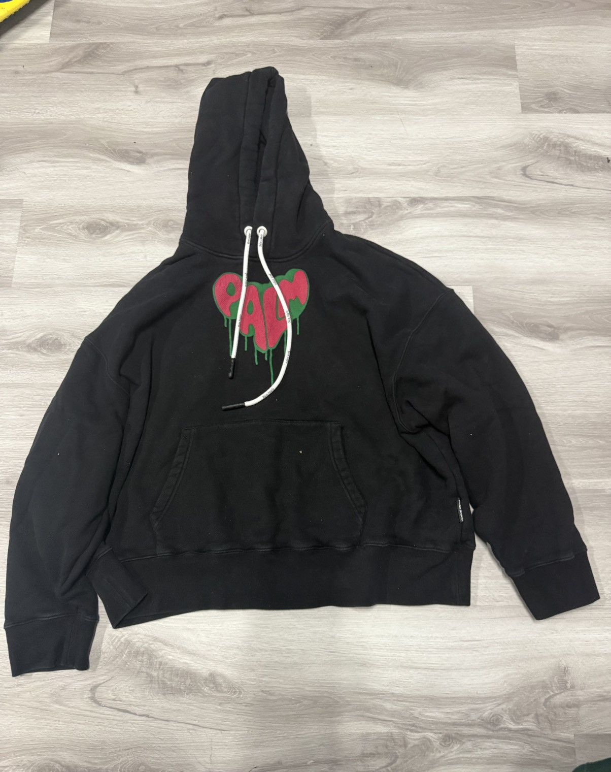 Palm Angels Black Hoodie