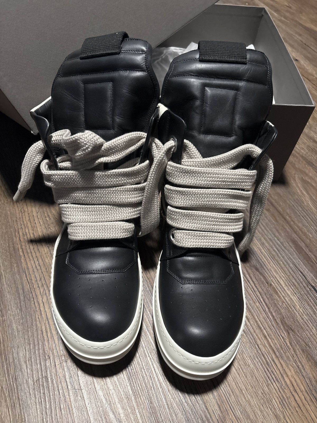 Rick Owens Rick Owens Jumbo Lace Geobaskets Size US 11 / EU 44 - 3 Thumbnail