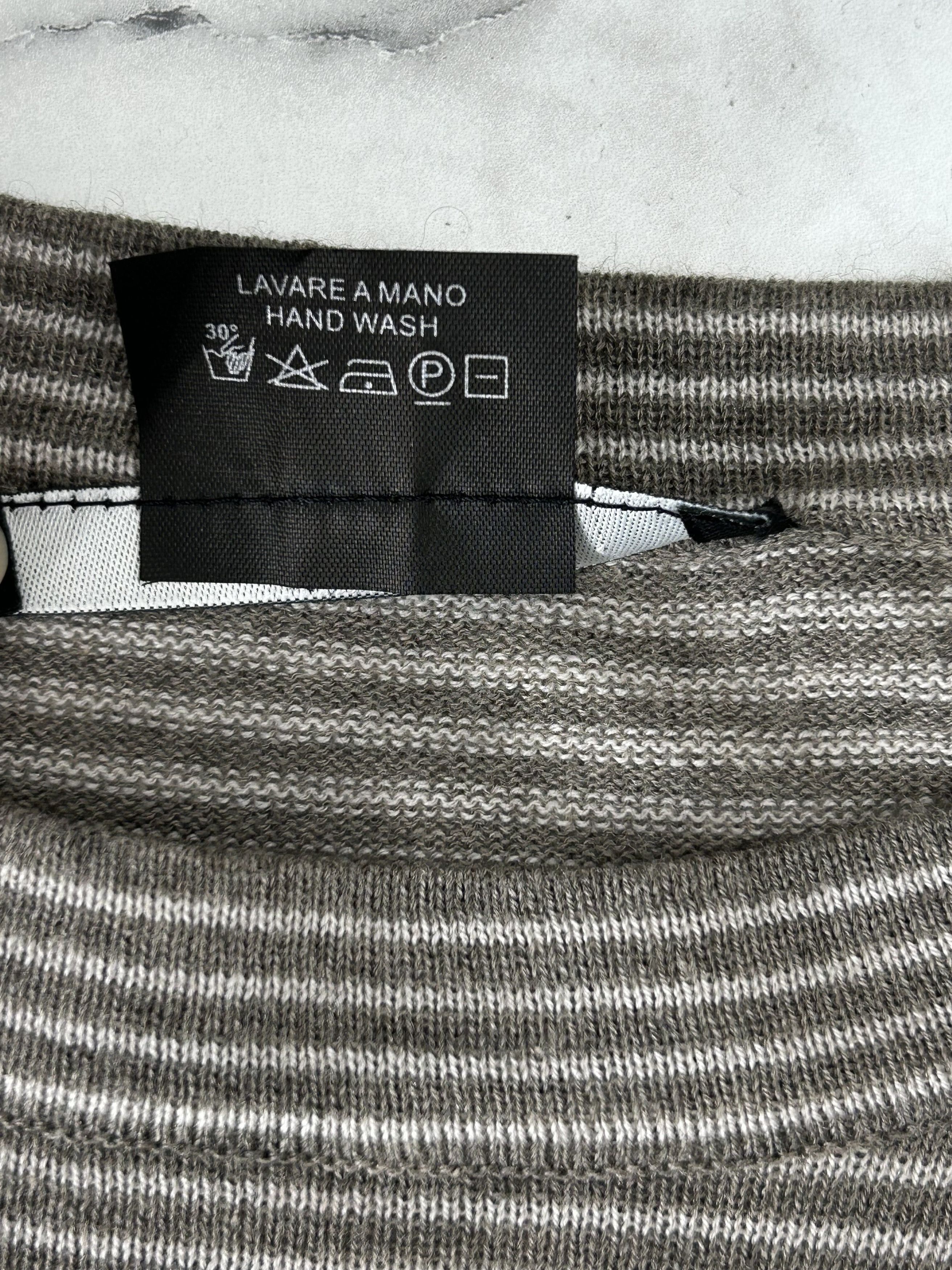 Gucci Gucci 'Greige' Silk / Cashmere Wool Mix Knitted Jumper Size US L / EU 52-54 / 3 - 5 Thumbnail