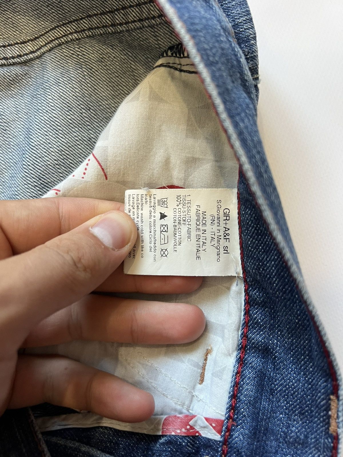 Marithe + Francois Girbaud Marithe Francois Girbaud Blue Denim Pants Jeans Size 28" / US 6 / IT 42 - 6 Thumbnail