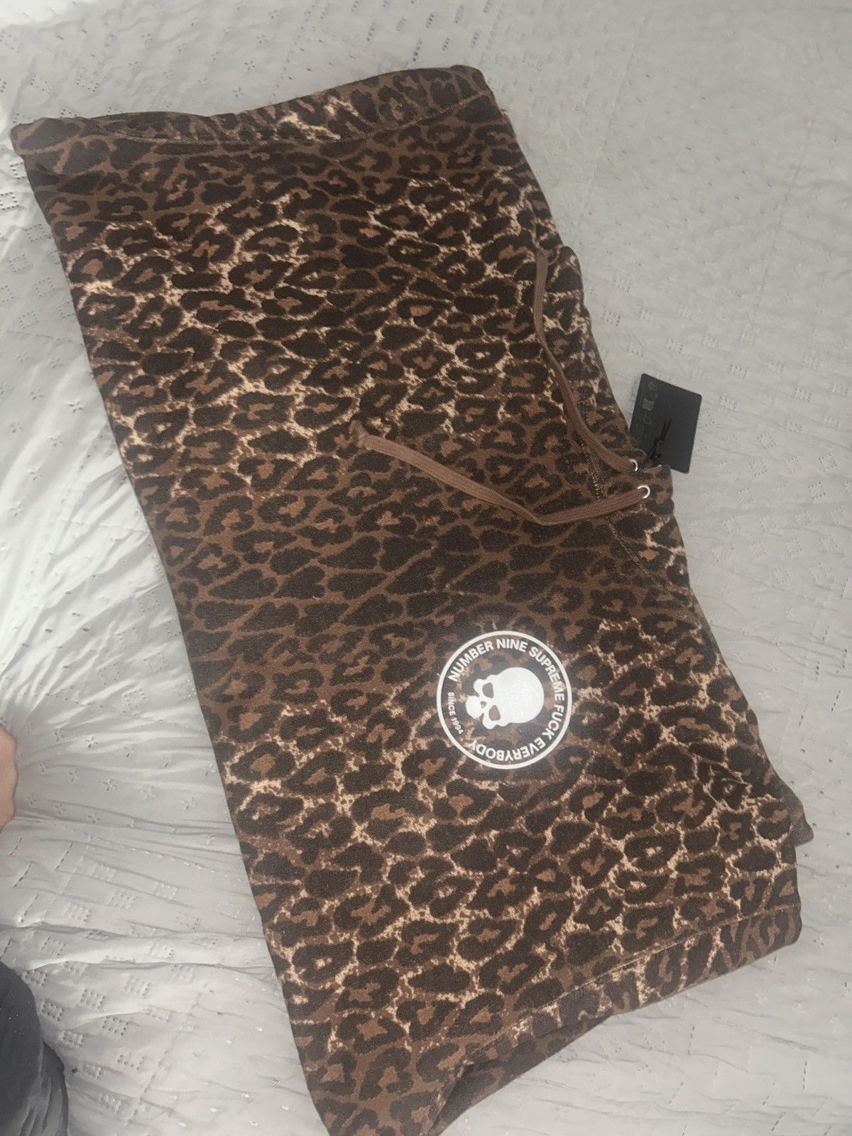 Number (N)ine × Supreme Supreme number nine hooded sweatshirt leopard 2XL Size US XXL / EU 58 / 5 - 4 Thumbnail