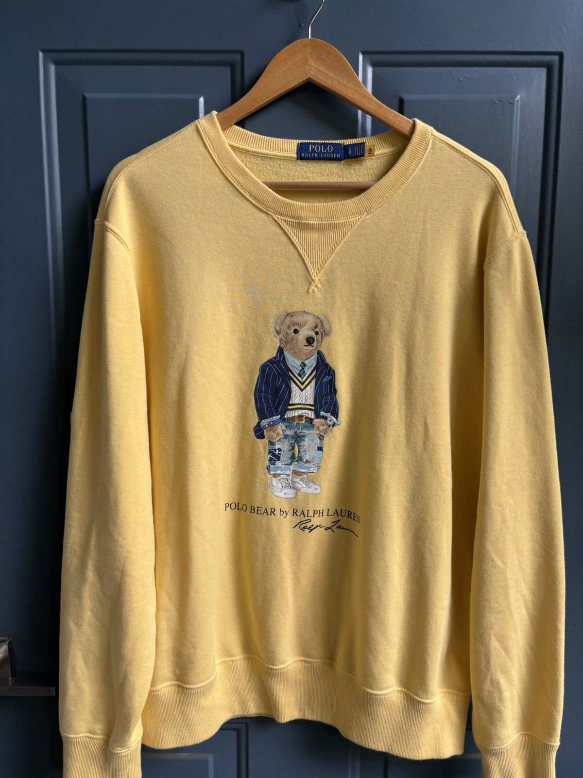 Polo Ralph Lauren Polo Bear Ralph Lauren Crewneck Size US L / EU 52-54 / 3 - 1 Thumbnail
