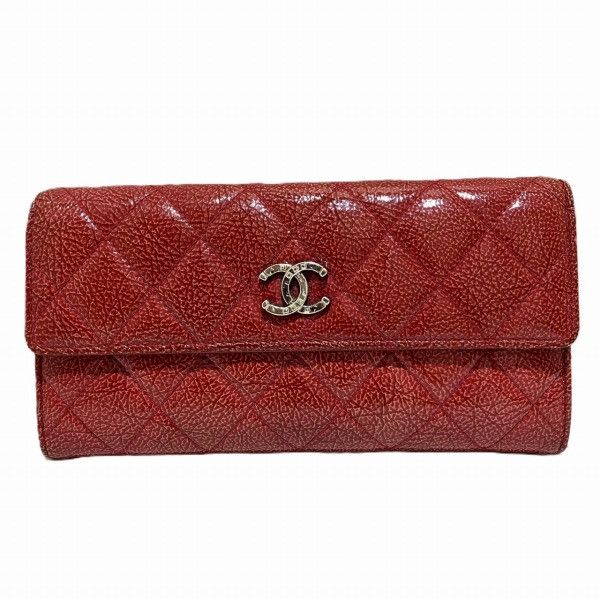 Chanel Chanel Chanel Matelasse Leather Long Wallet Leather Long Wallet 1A19644472 in Fair Condition Size ONE SIZE - 1 Thumbnail