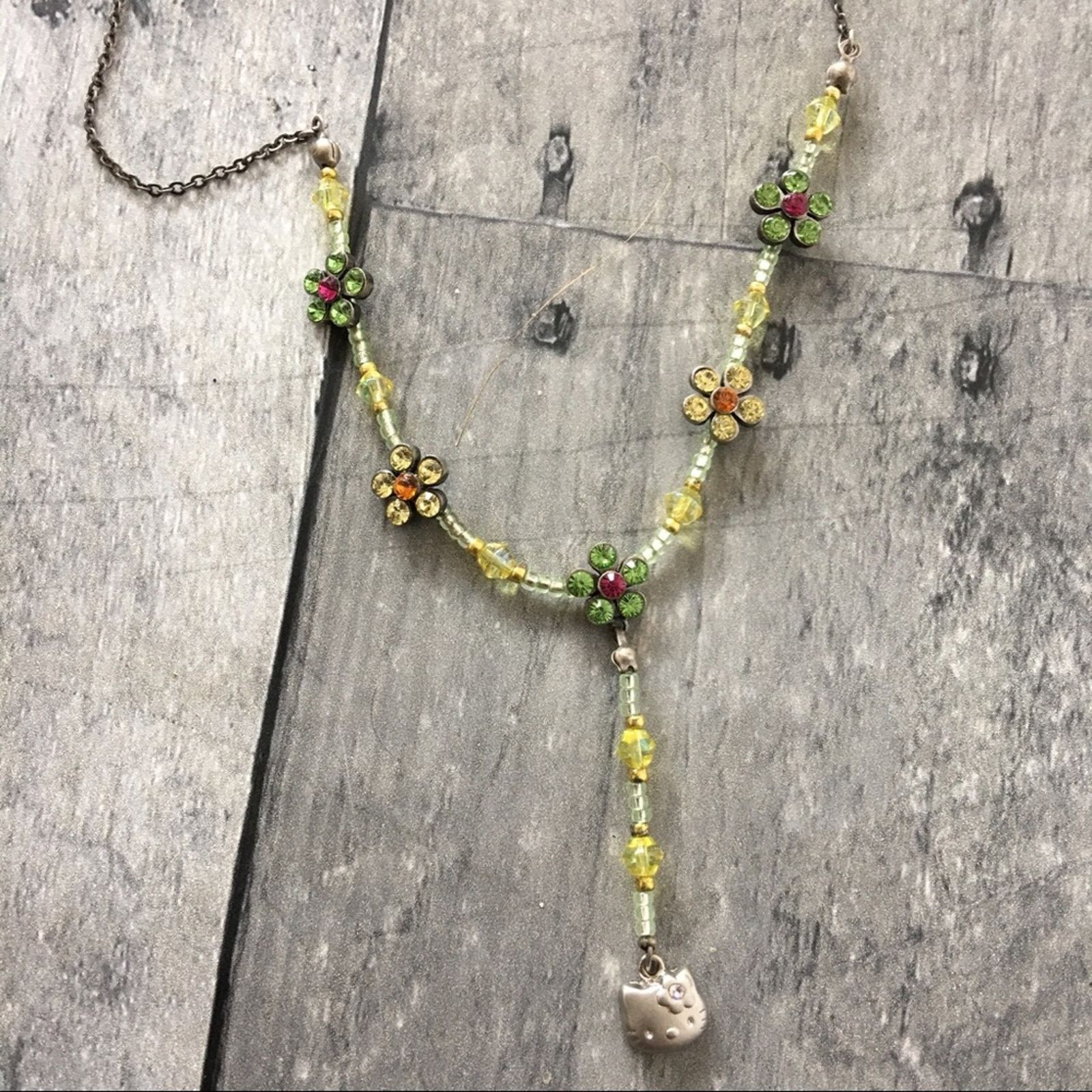 Other Vintage Rare Hello Kitty Y Necklace Size ONE SIZE - 3 Thumbnail