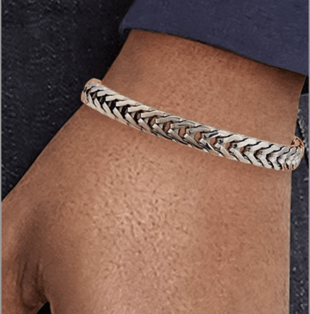 EFFY ENY Sterling Silver Franco Chain Link Bracelet