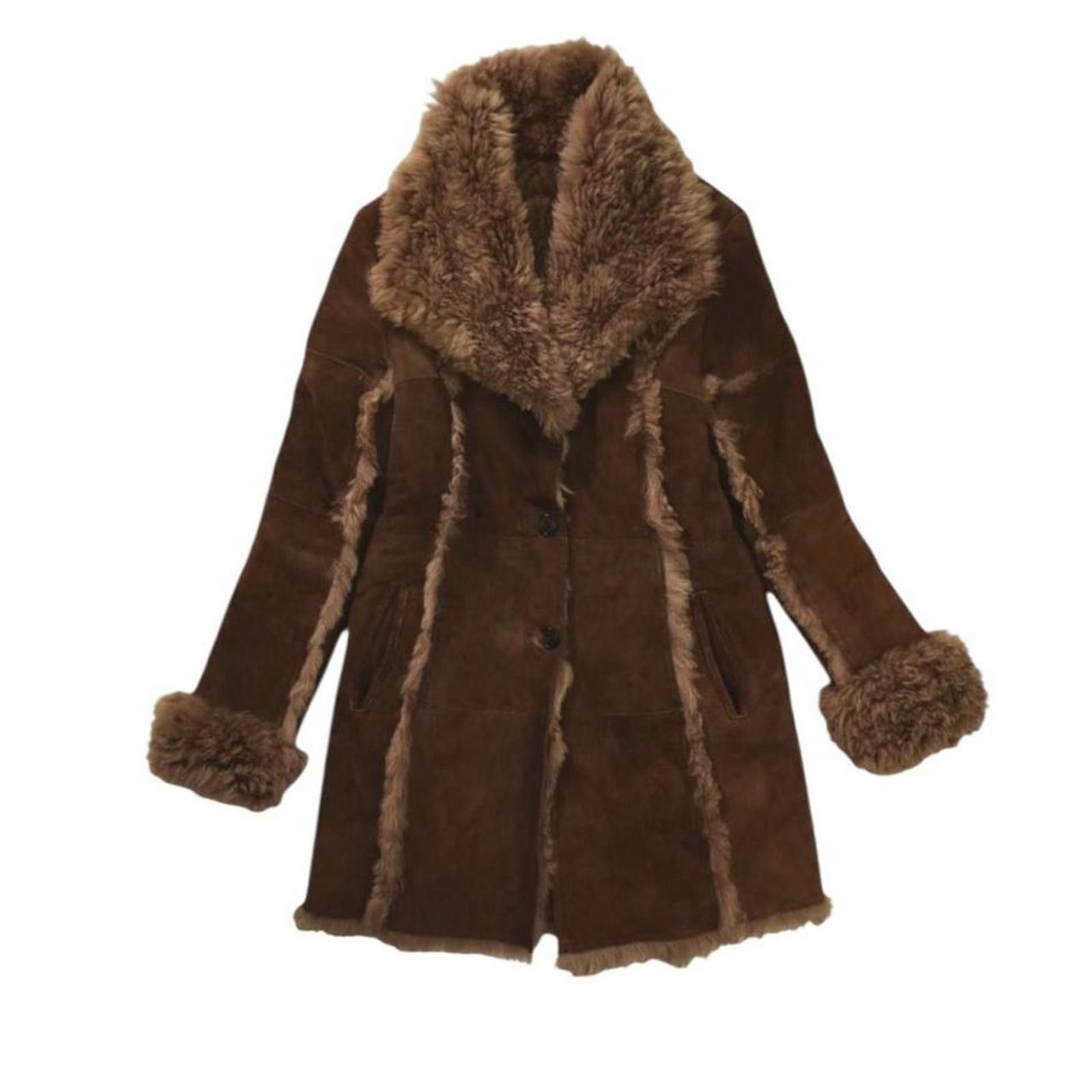 Other Real fur whimsy goth grunge penny lane coat jacket Size XS / US 0-2 / IT 36-38 - 1 Thumbnail