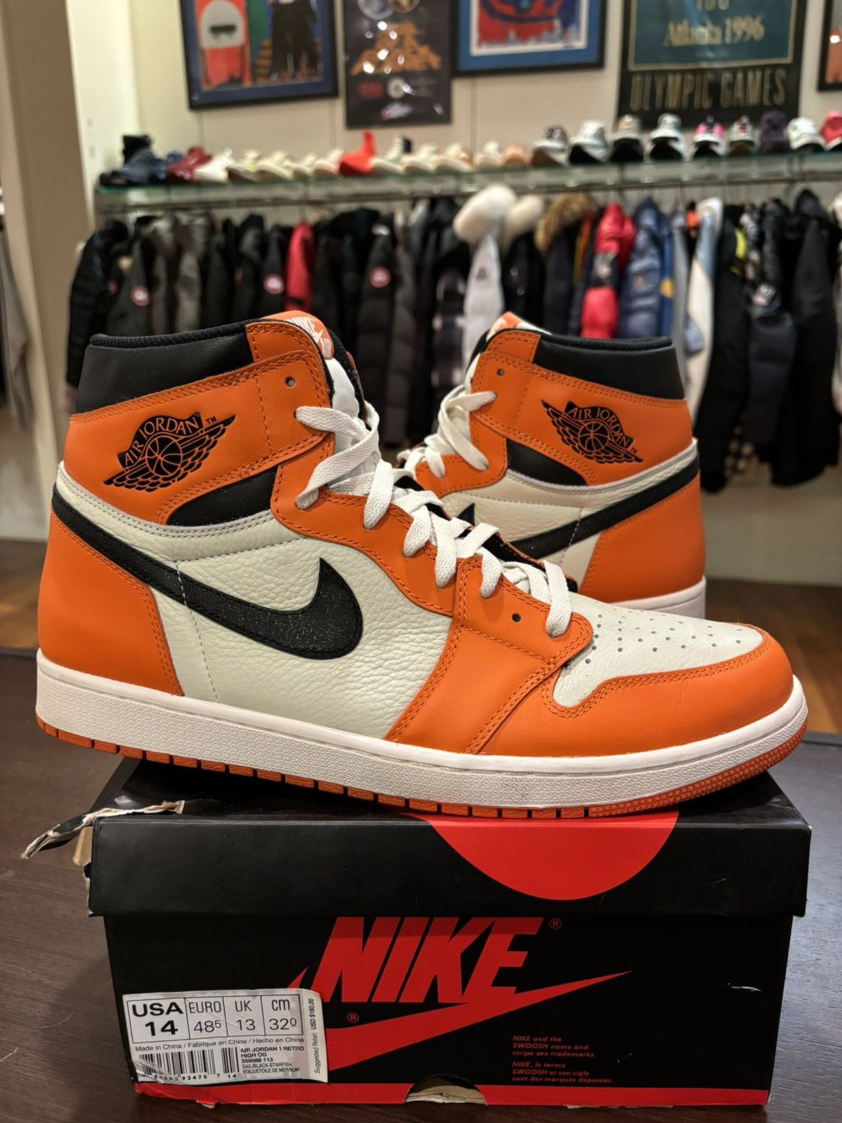 Jordan Brand Jordan 1 Retro Reverse Shattered Backboard Size US 14 / EU 47 - 2 Thumbnail