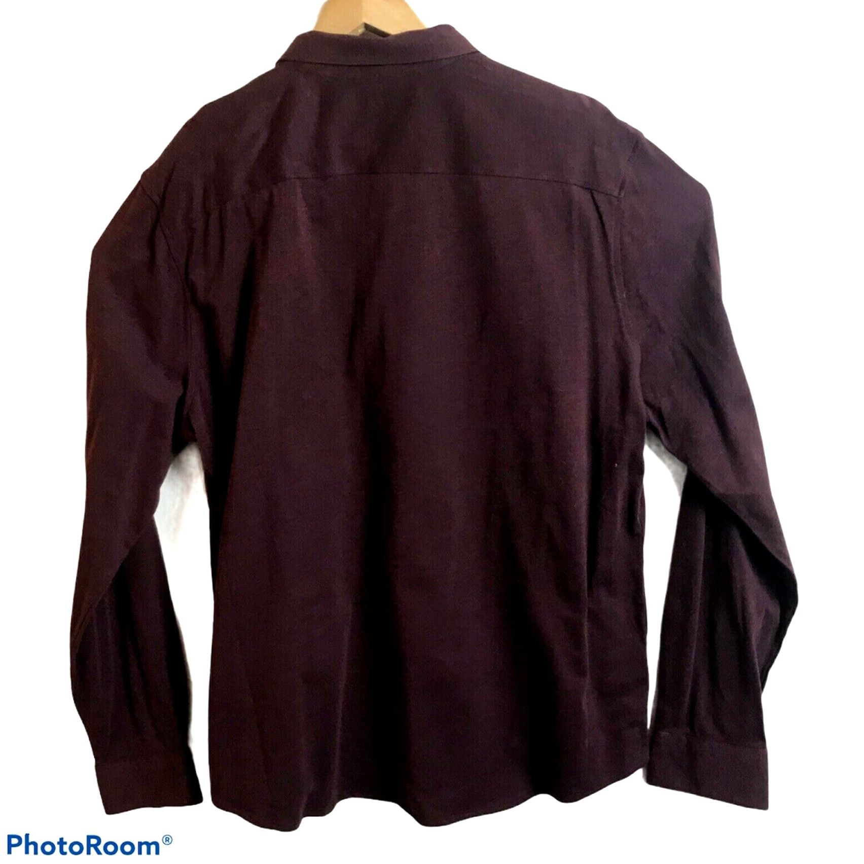 Perry Ellis Perry Ellis The Untucked Shirt Mens Slim Fit Moisture Wicking Knit Button-Up XXL Brown Sassafras 100% Cotton Casual Size US XXL / EU 58 / 5 - 5 Thumbnail