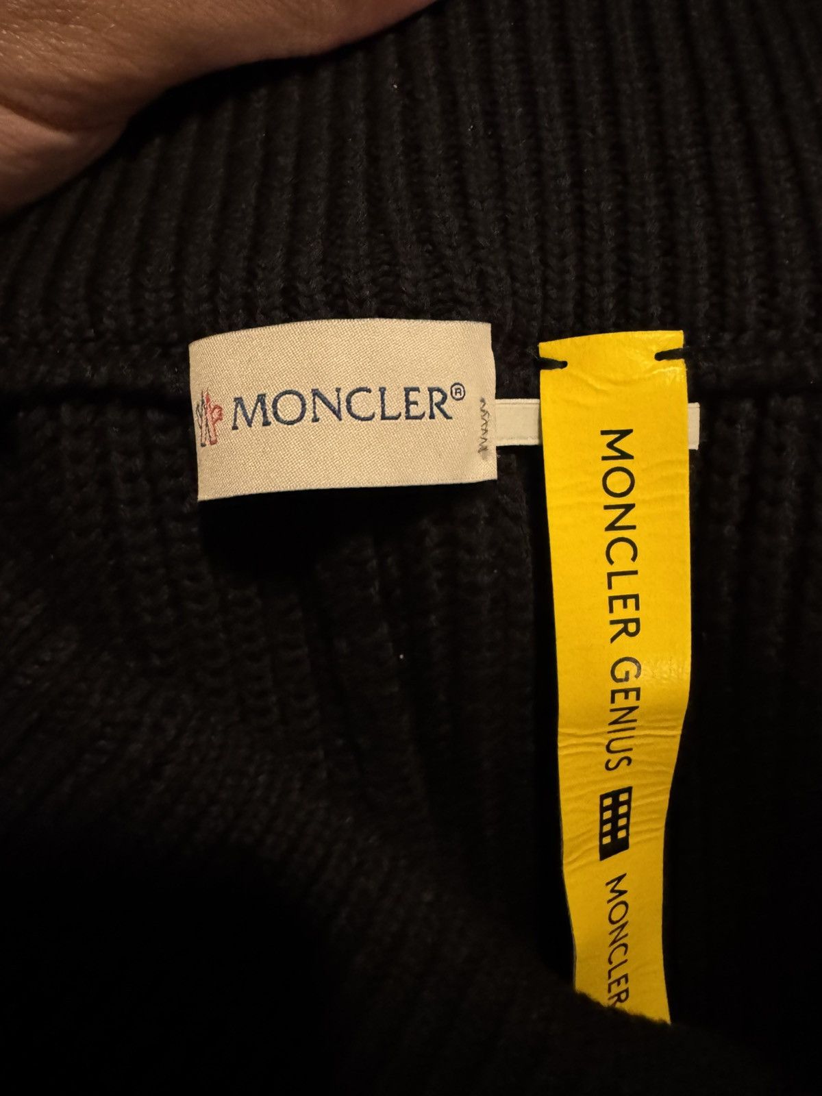 1017 ALYX 9SM × Moncler Moncler Genius 6 × 1017 ALYX 9SM Black KnitLounge Pant Size US 34 / EU 50 - 7 Thumbnail