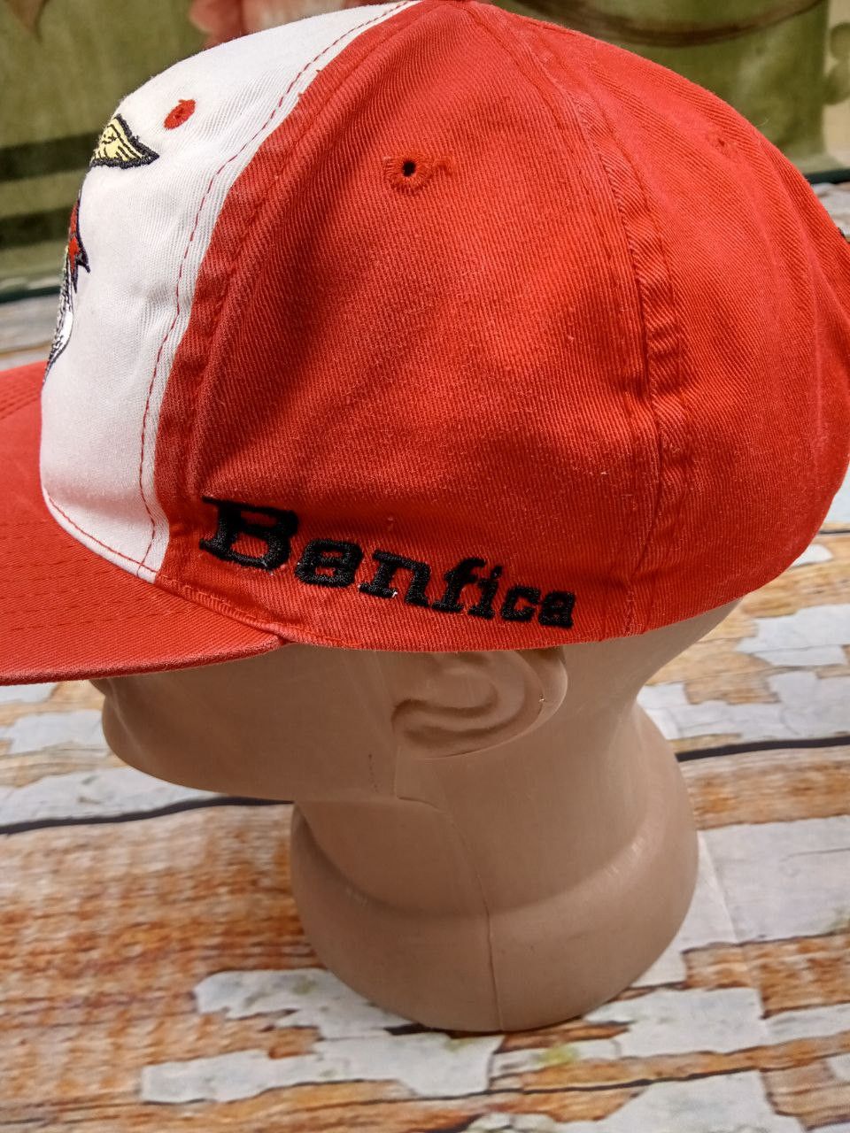 Vintage RARE! SL Benfica 8 Joao Pinto Vintage 2000s Y2K Cap Hat Size ONE SIZE - 3 Thumbnail