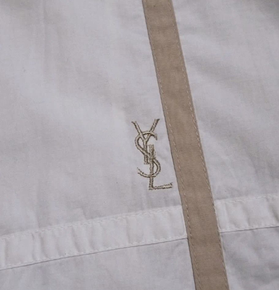 Yves Saint Laurent Vintage Yves Saint Laurent Striped Vest Size US L / EU 52-54 / 3 - 3 Thumbnail