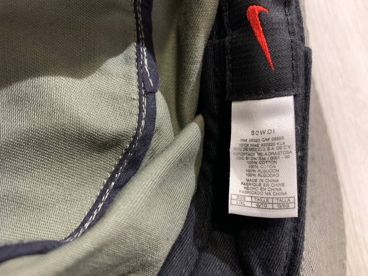 Nike × Vintage Mens vintage hat panama Nike Size L/XL Size ONE SIZE - 8 Thumbnail