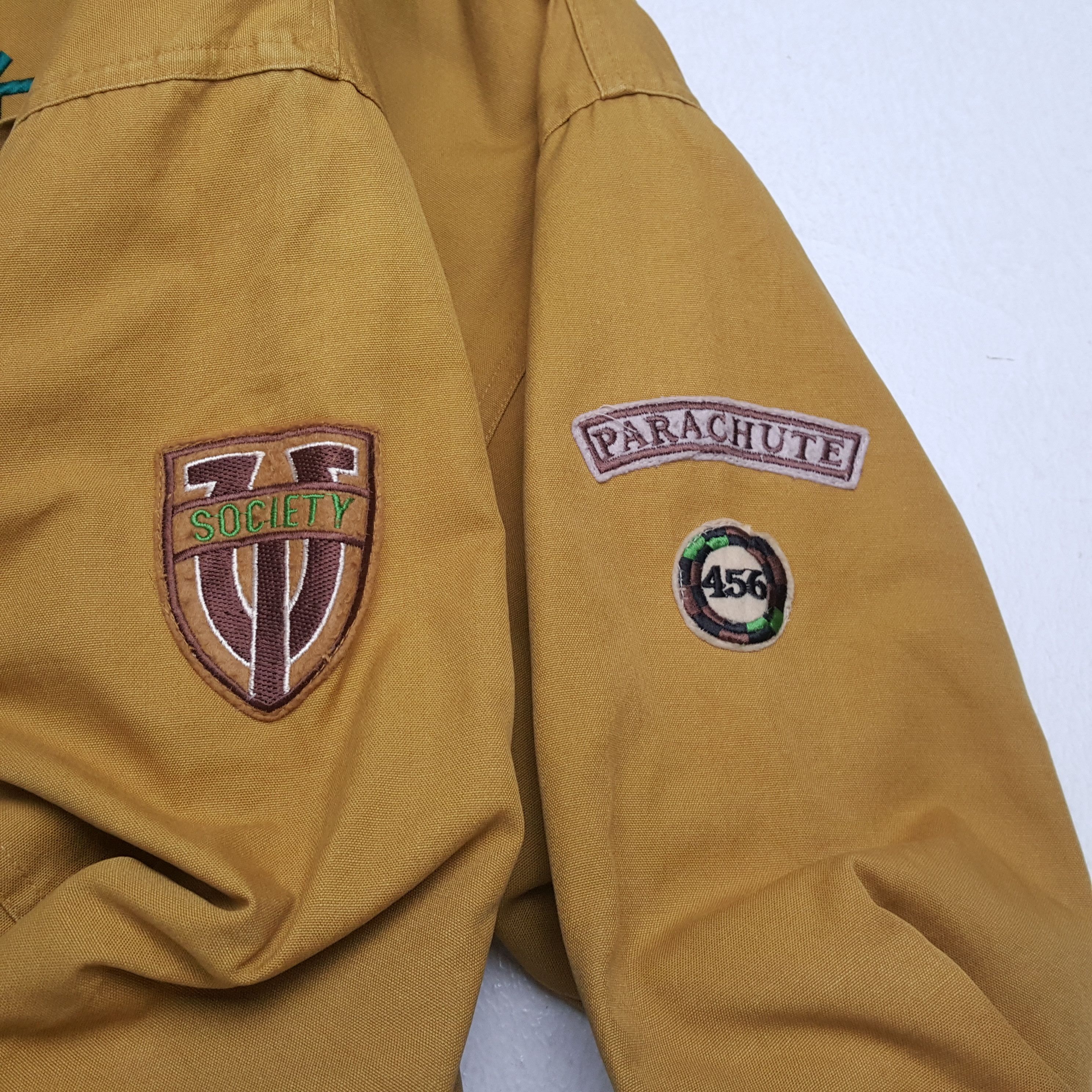 Vintage US AIR FORCE Parachute Jumping Blue Sky Jacket Size US XL / EU 56 / 4 - 5 Thumbnail