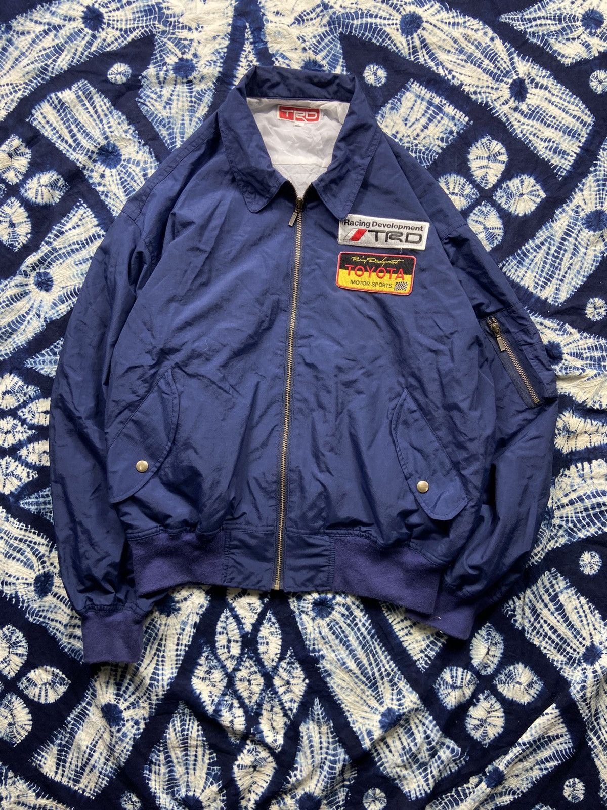 Vintage Vintage Toyota TRD Bomber Jacket Size US L / EU 52-54 / 3 - 2 Thumbnail