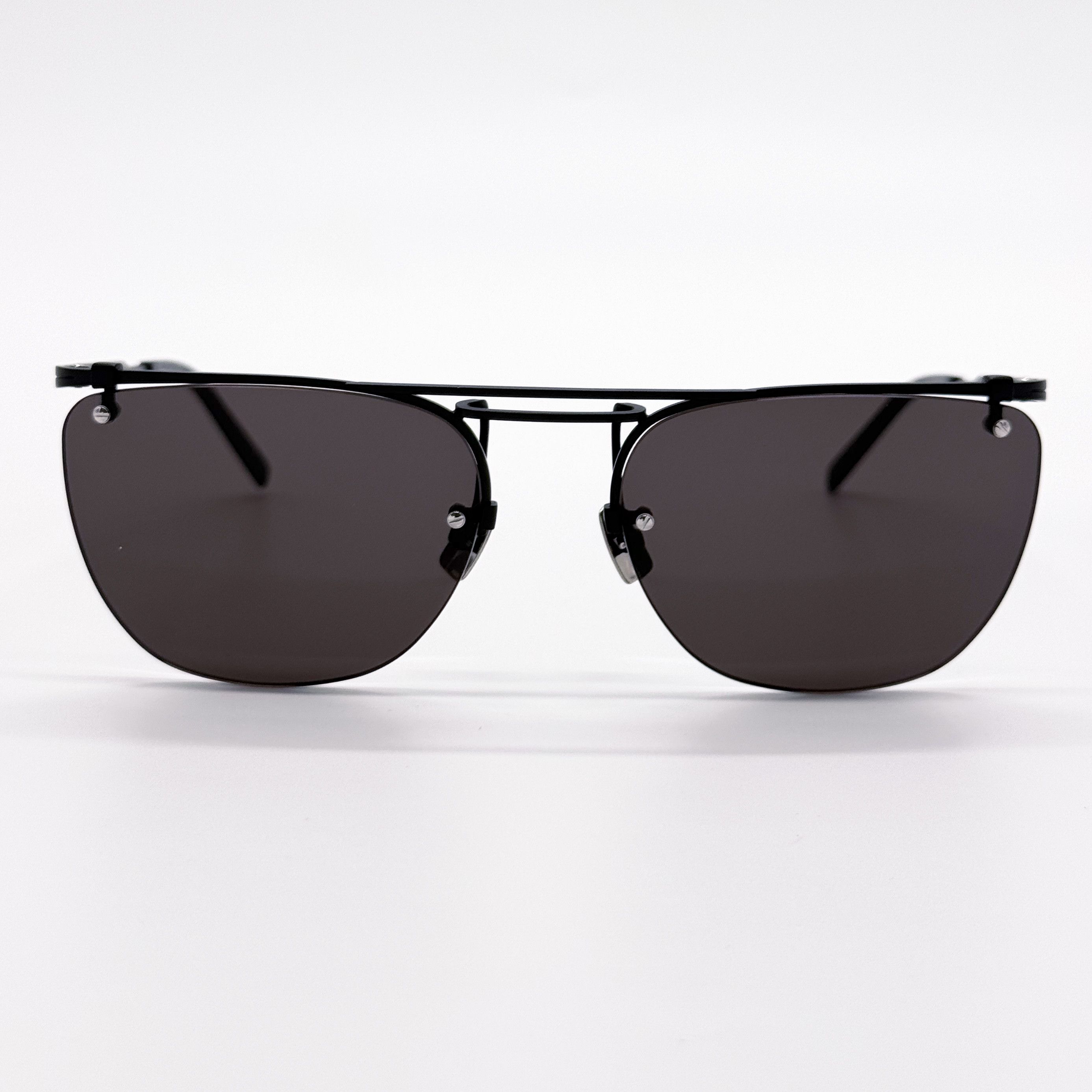 Yves Saint Laurent NEW SAINT LAURENT SL 600 001 UNISEX BLACK SUNGLASSES Size ONE SIZE - 4 Thumbnail