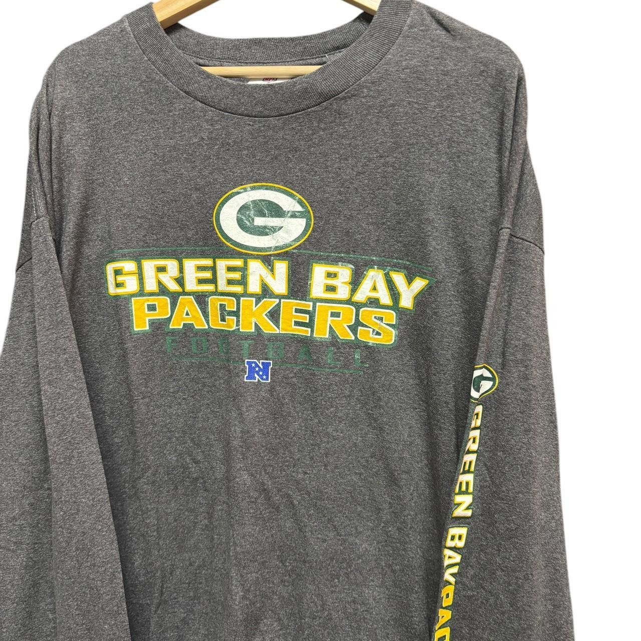 NFL × Vintage Vintage Green Bay Packer long-sleeve shirt size: 2XL Size US XXL / EU 58 / 5 - 4 Thumbnail