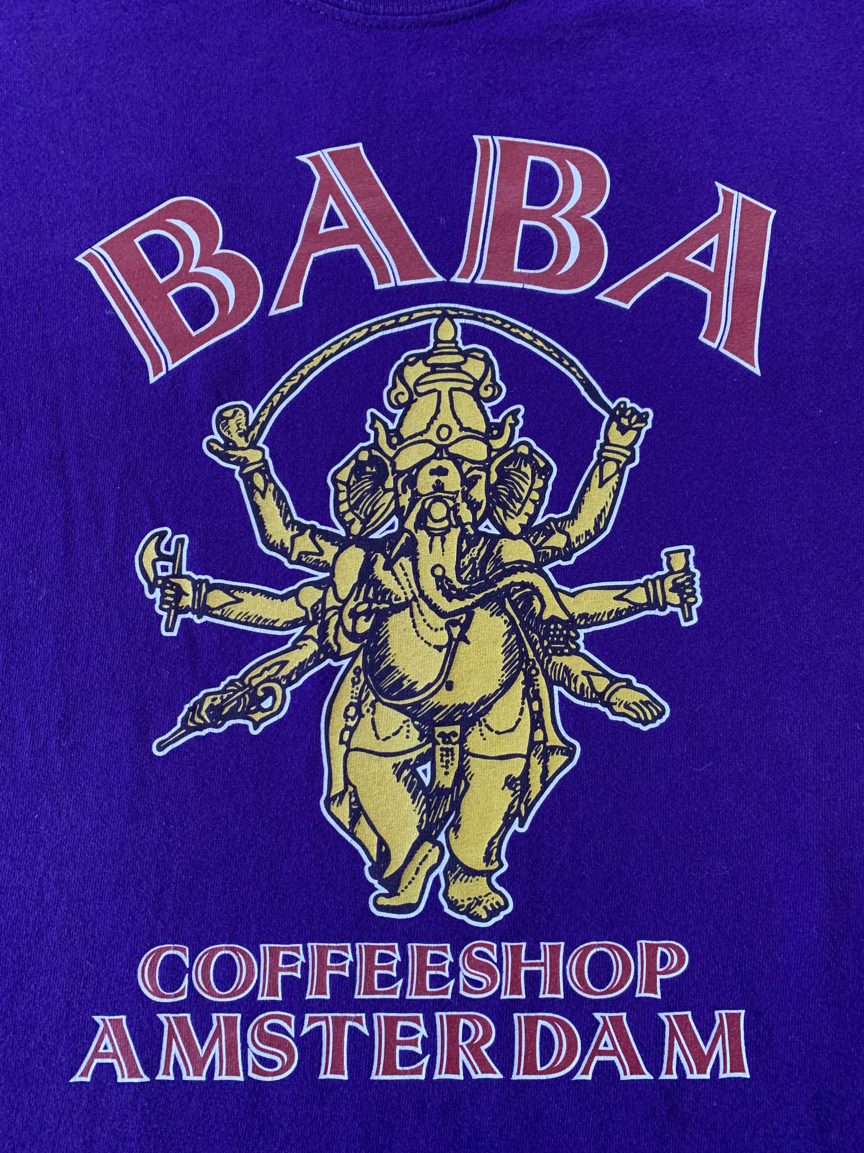 Vintage Vintage Baba Coffeeshop Amsterdam Cotton T-shirt Size US M / EU 48-50 / 2 - 5 Thumbnail