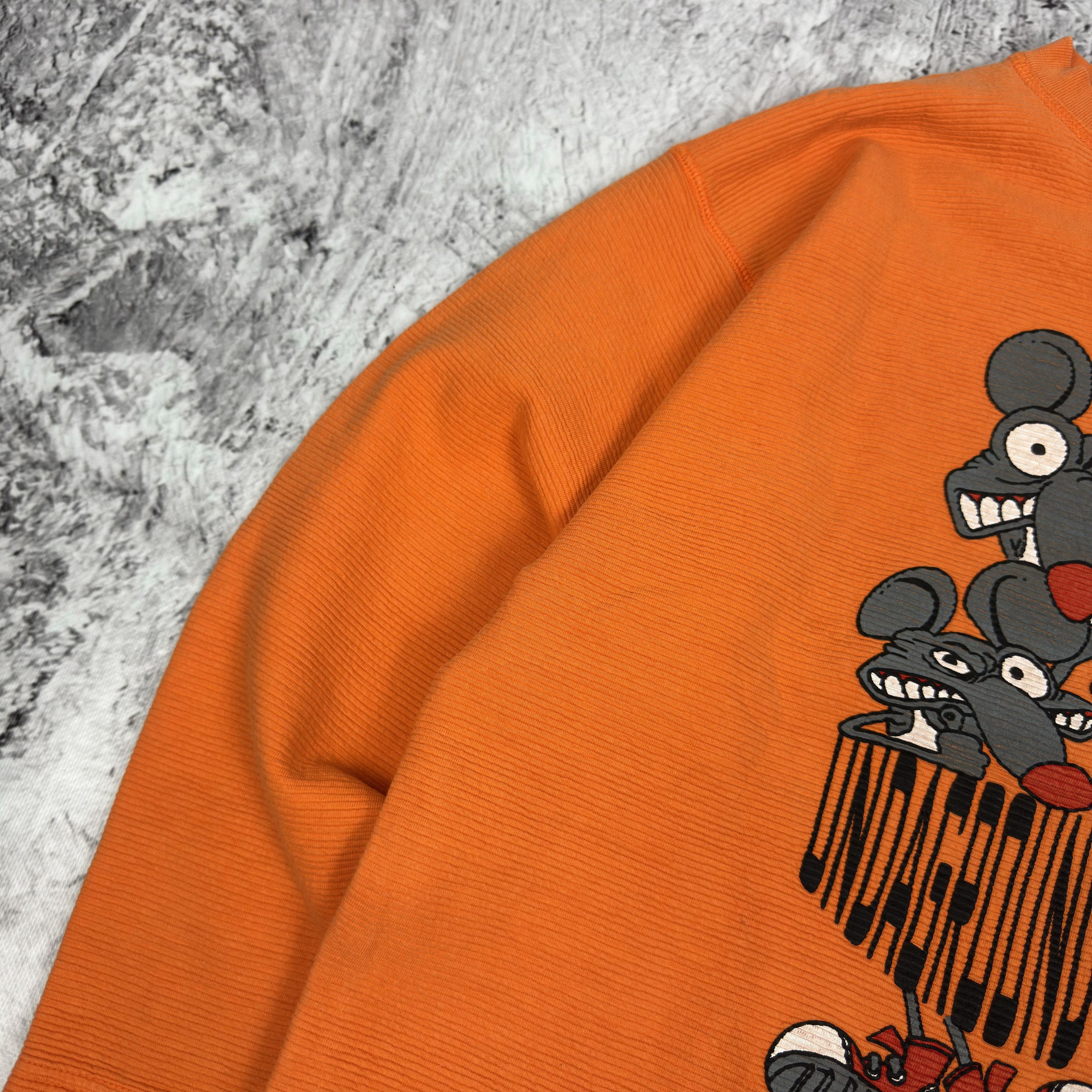 Vintage Bad+Mad Next Generation Undaground Gangstas Sweatshirt Size US S / EU 44-46 / 1 - 7 Thumbnail